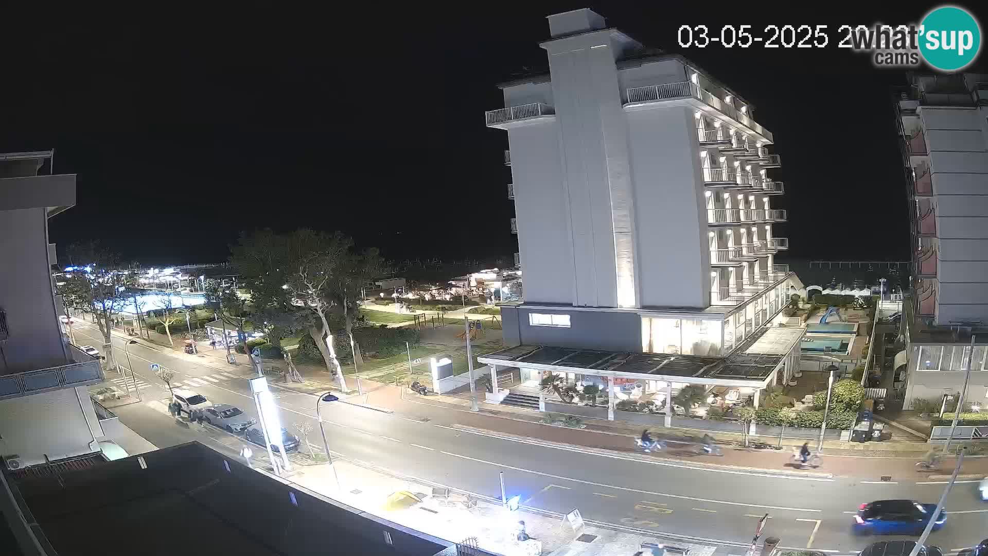 Riccione livecam beach and La Malfa gardens – Bagni Oreste spiaggia 115