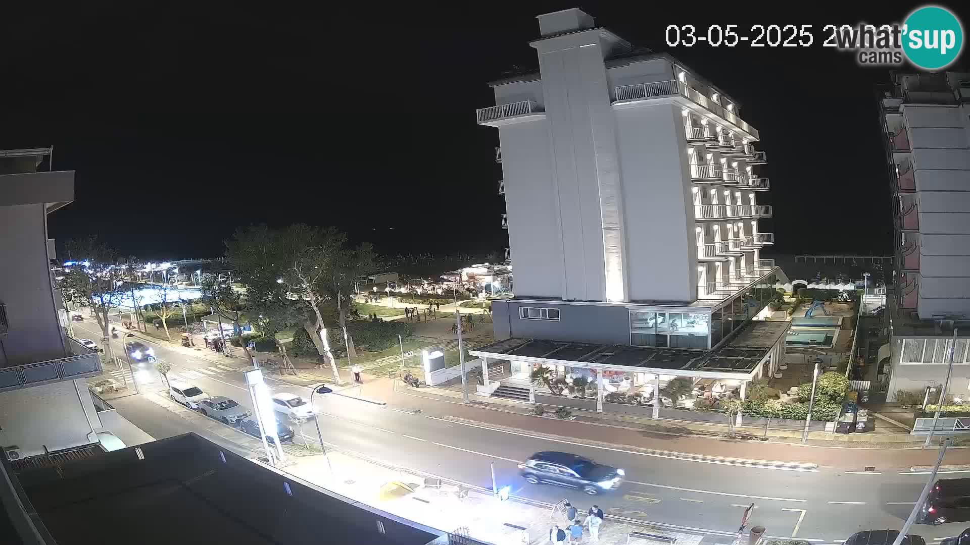 Riccione livecam beach and La Malfa gardens – Bagni Oreste spiaggia 115