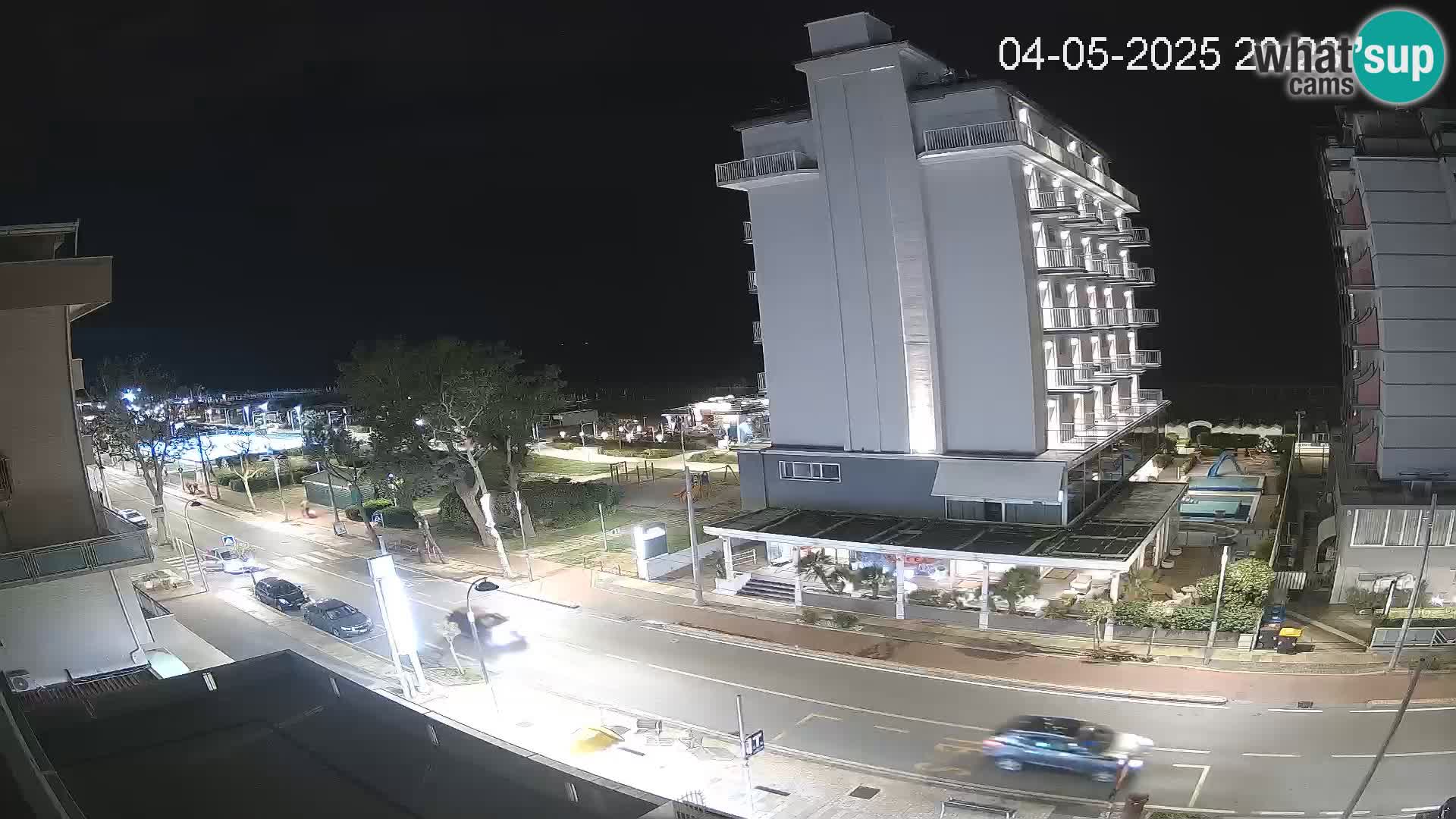Riccione webcam spiaggia e giardini La Malfa – Bagni Oreste spiaggia 115