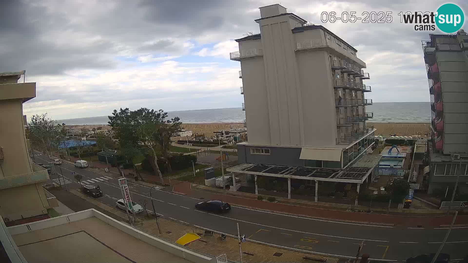 Riccione Webcam Strand und Gärten La Malfa – Bagni Oreste Strand 115