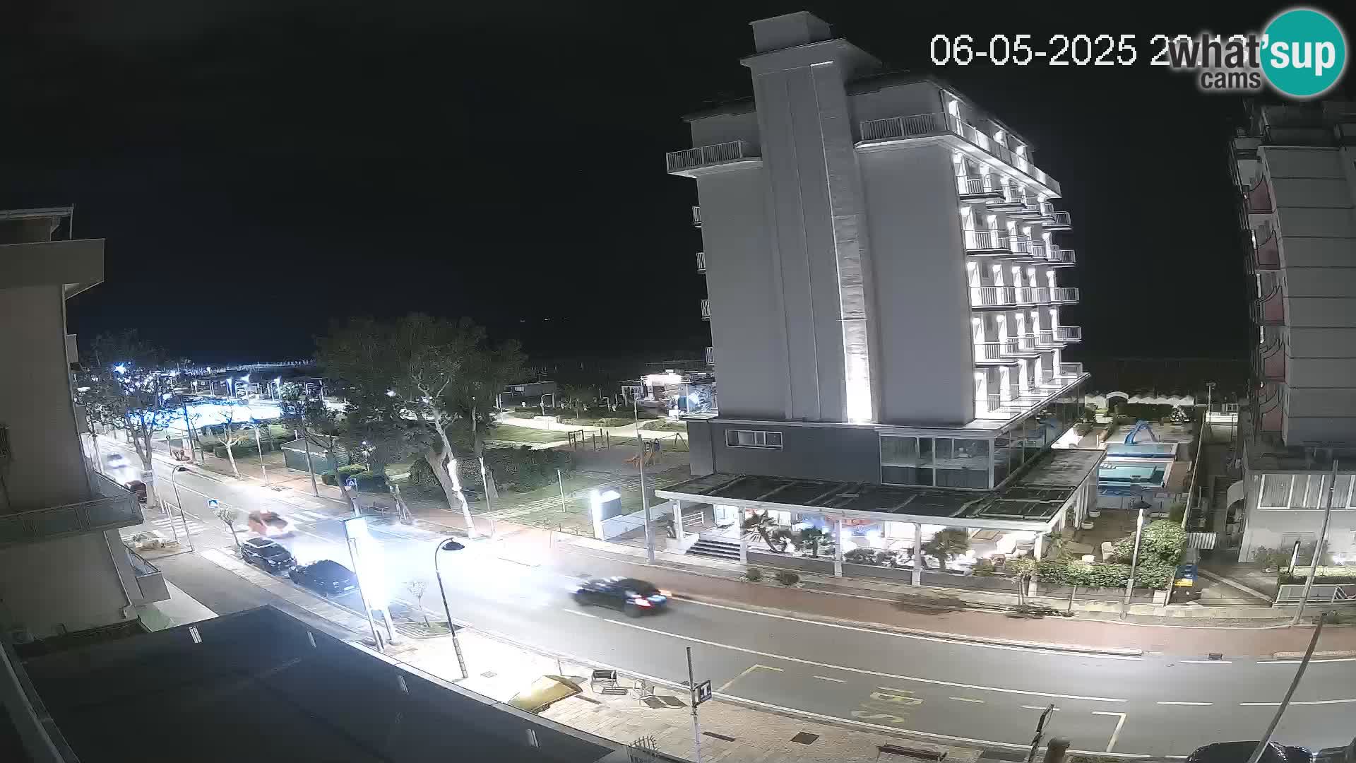 Riccione webcam spiaggia e giardini La Malfa – Bagni Oreste spiaggia 115