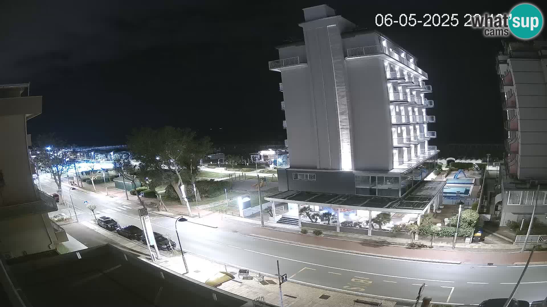 Riccione webcam spiaggia e giardini La Malfa – Bagni Oreste spiaggia 115