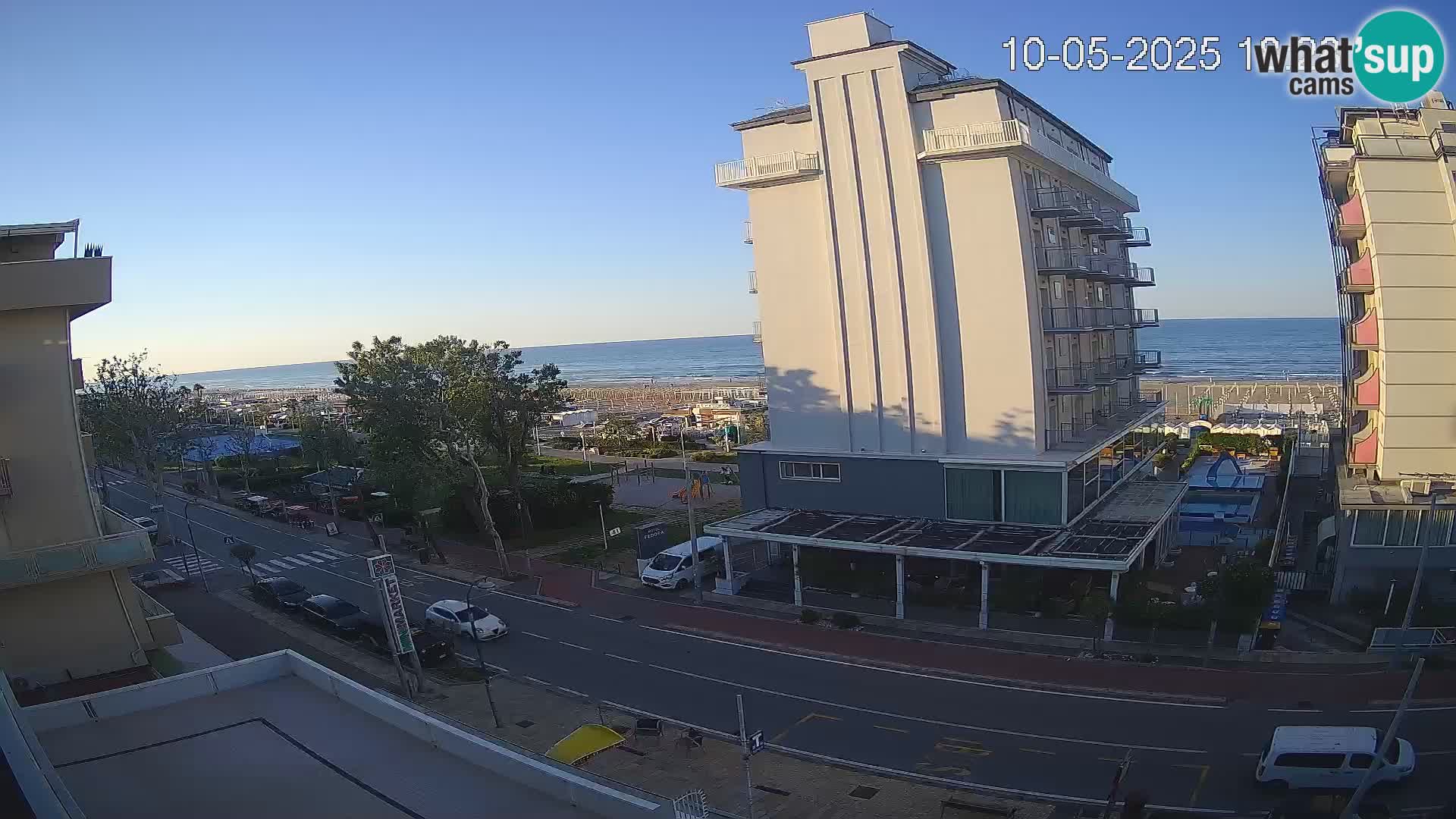 Riccione livecam beach and La Malfa gardens – Bagni Oreste spiaggia 115
