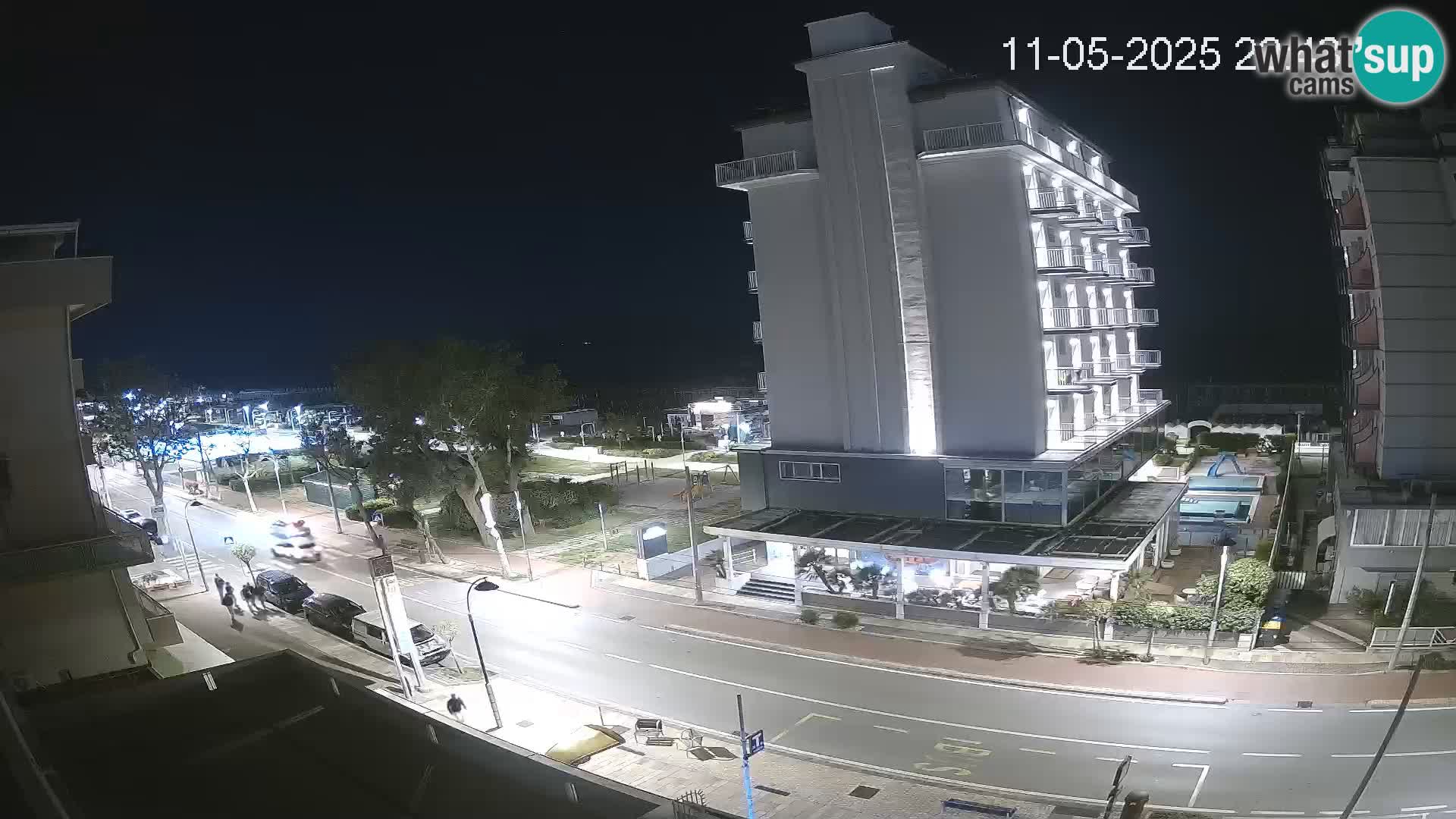 Riccione webcam spiaggia e giardini La Malfa – Bagni Oreste spiaggia 115