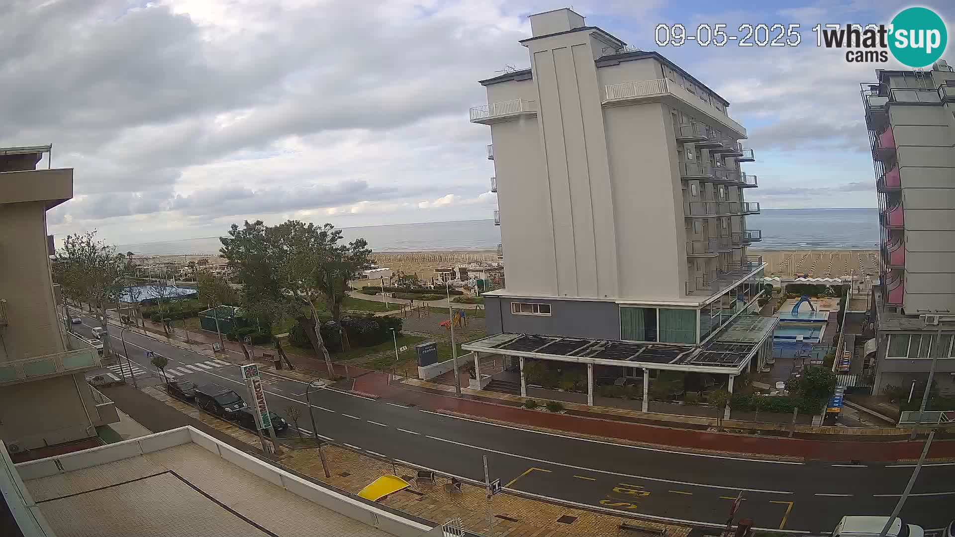 Riccione livecam beach and La Malfa gardens – Bagni Oreste spiaggia 115