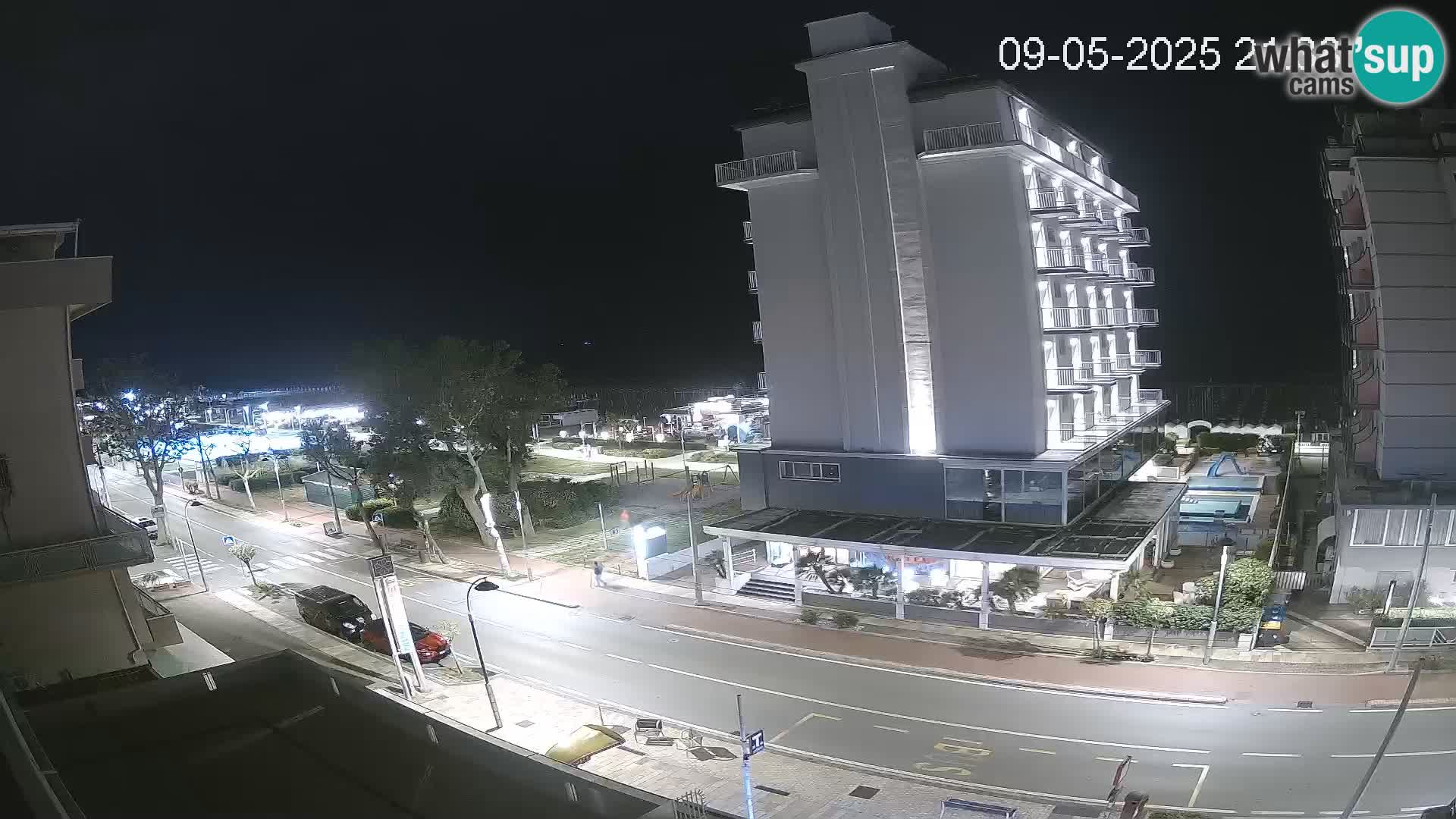 Riccione webcam spiaggia e giardini La Malfa – Bagni Oreste spiaggia 115