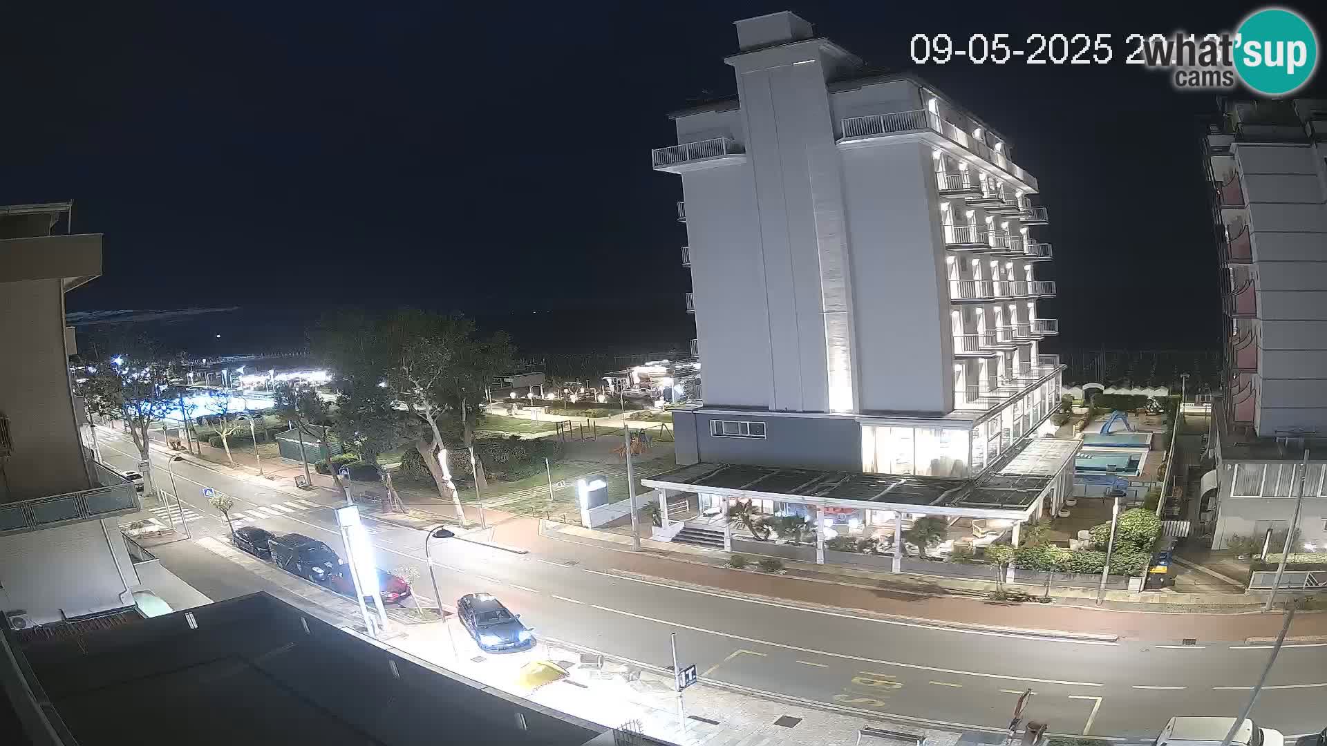 Riccione Webcam Strand und Gärten La Malfa – Bagni Oreste Strand 115