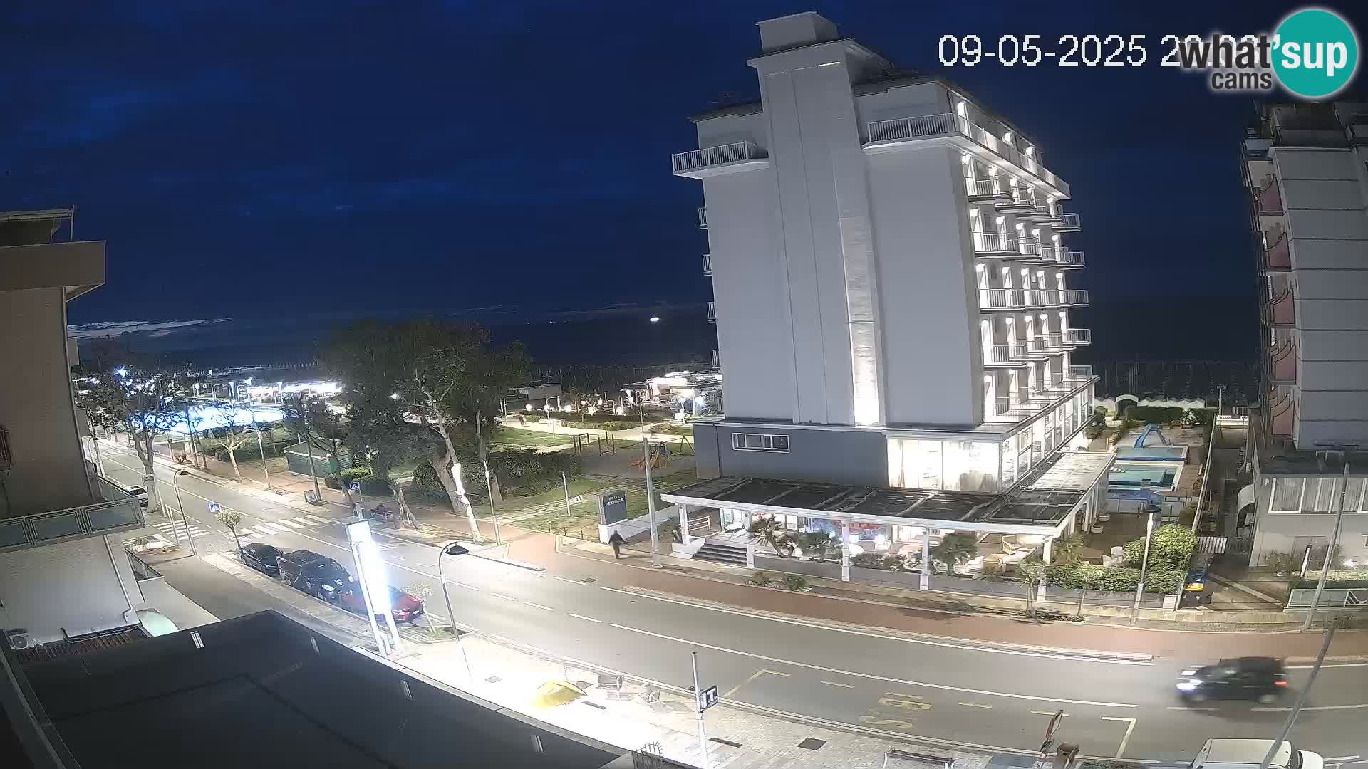 Riccione webcam spiaggia e giardini La Malfa – Bagni Oreste spiaggia 115