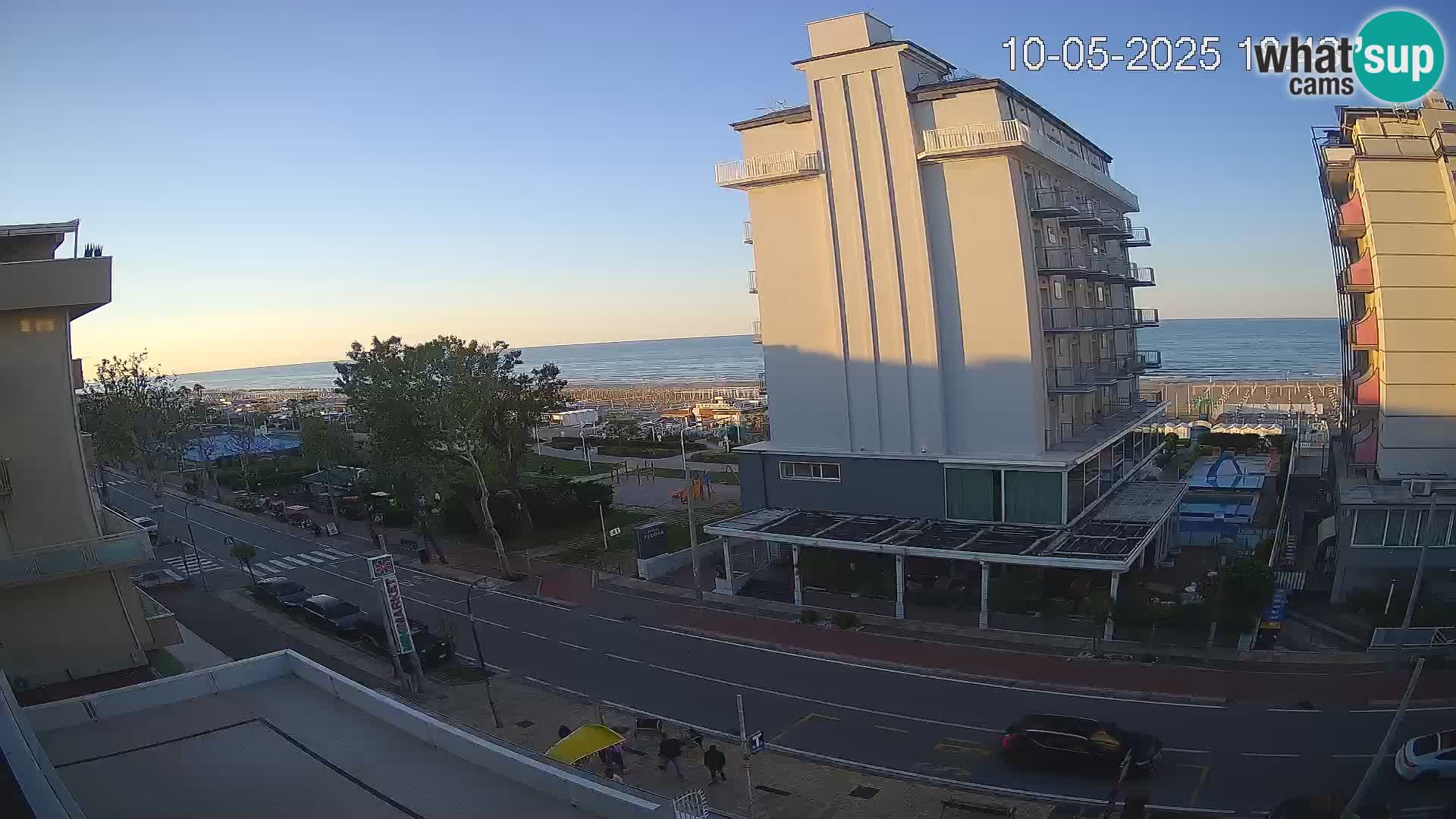 Riccione livecam beach and La Malfa gardens – Bagni Oreste spiaggia 115