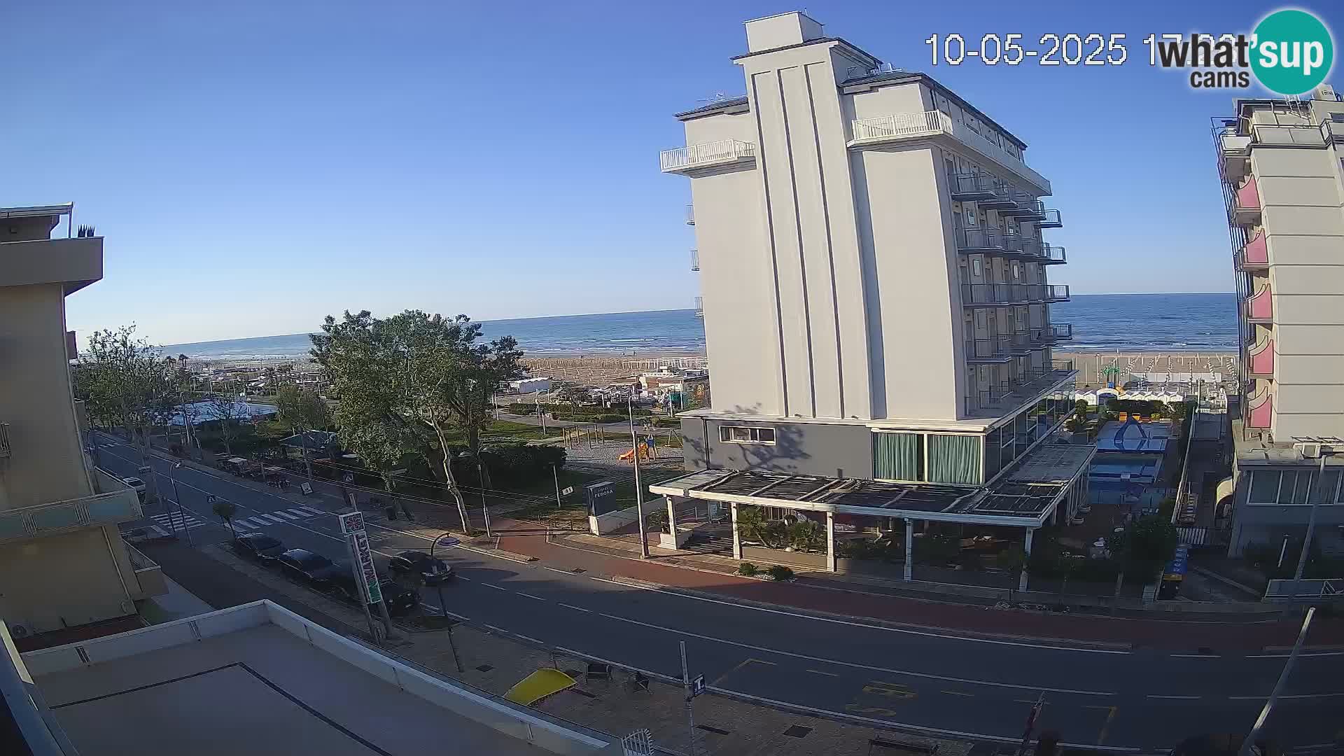 Riccione livecam beach and La Malfa gardens – Bagni Oreste spiaggia 115