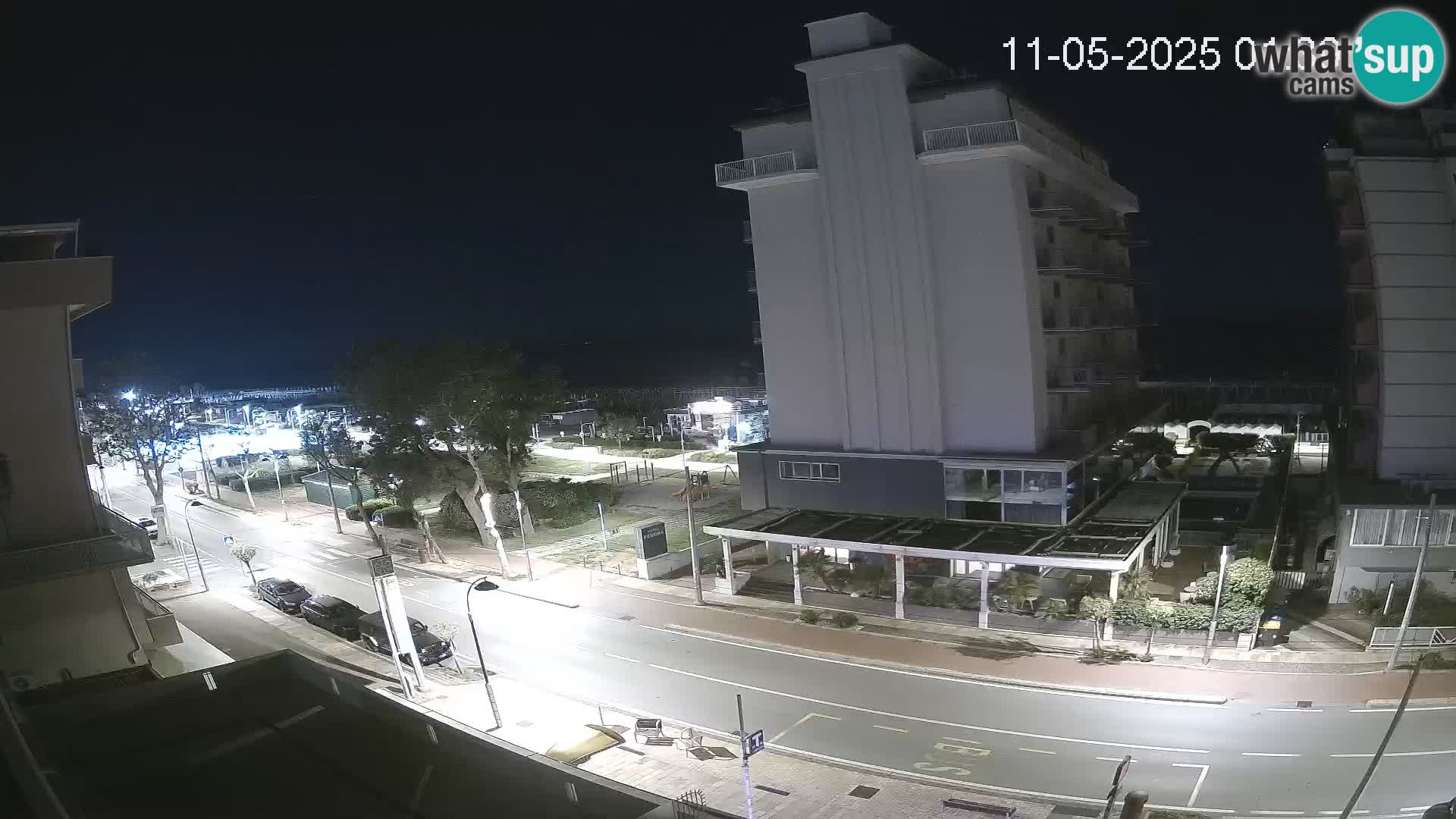 Riccione webcam spiaggia e giardini La Malfa – Bagni Oreste spiaggia 115