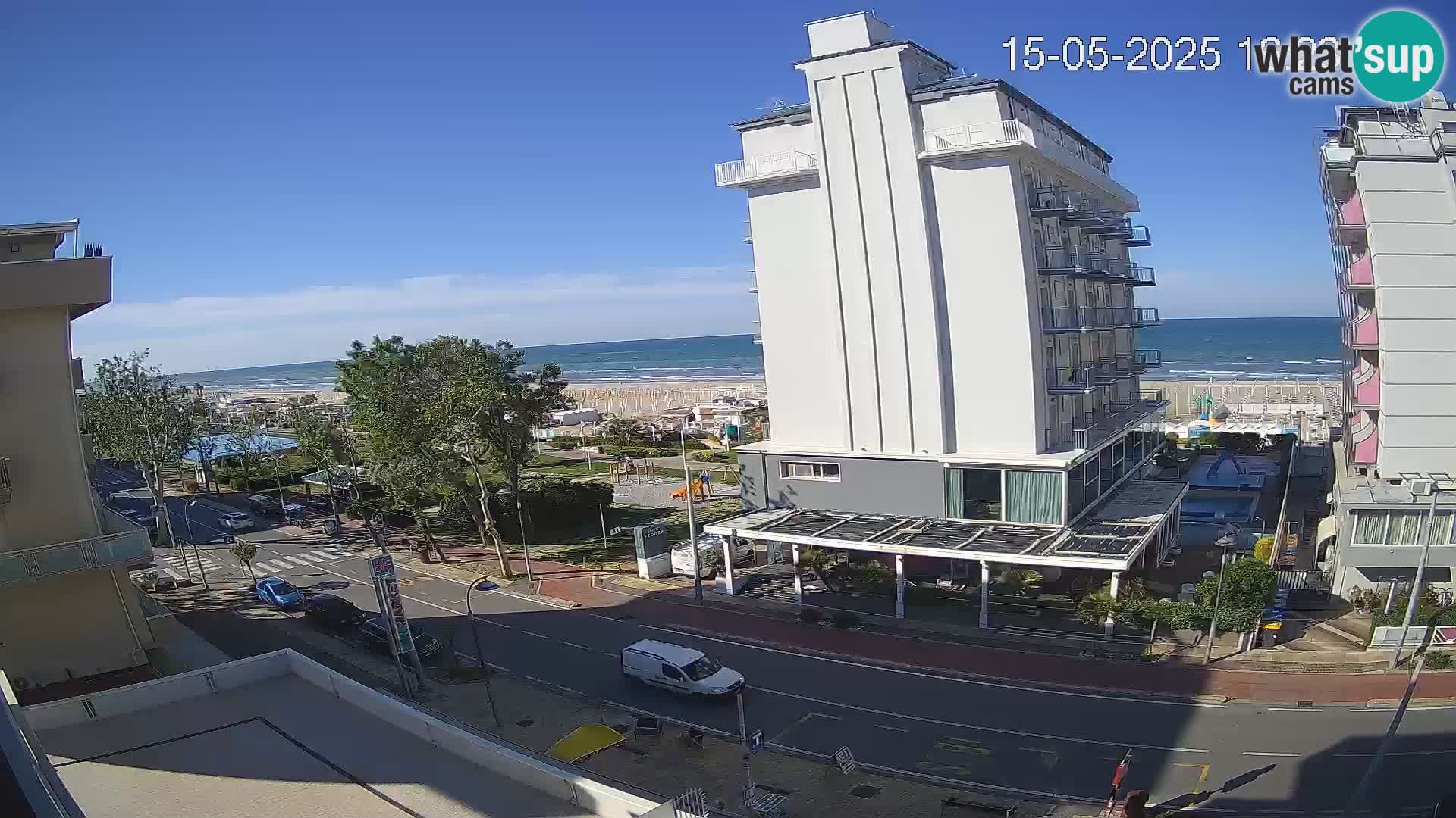 Riccione livecam beach and La Malfa gardens – Bagni Oreste spiaggia 115