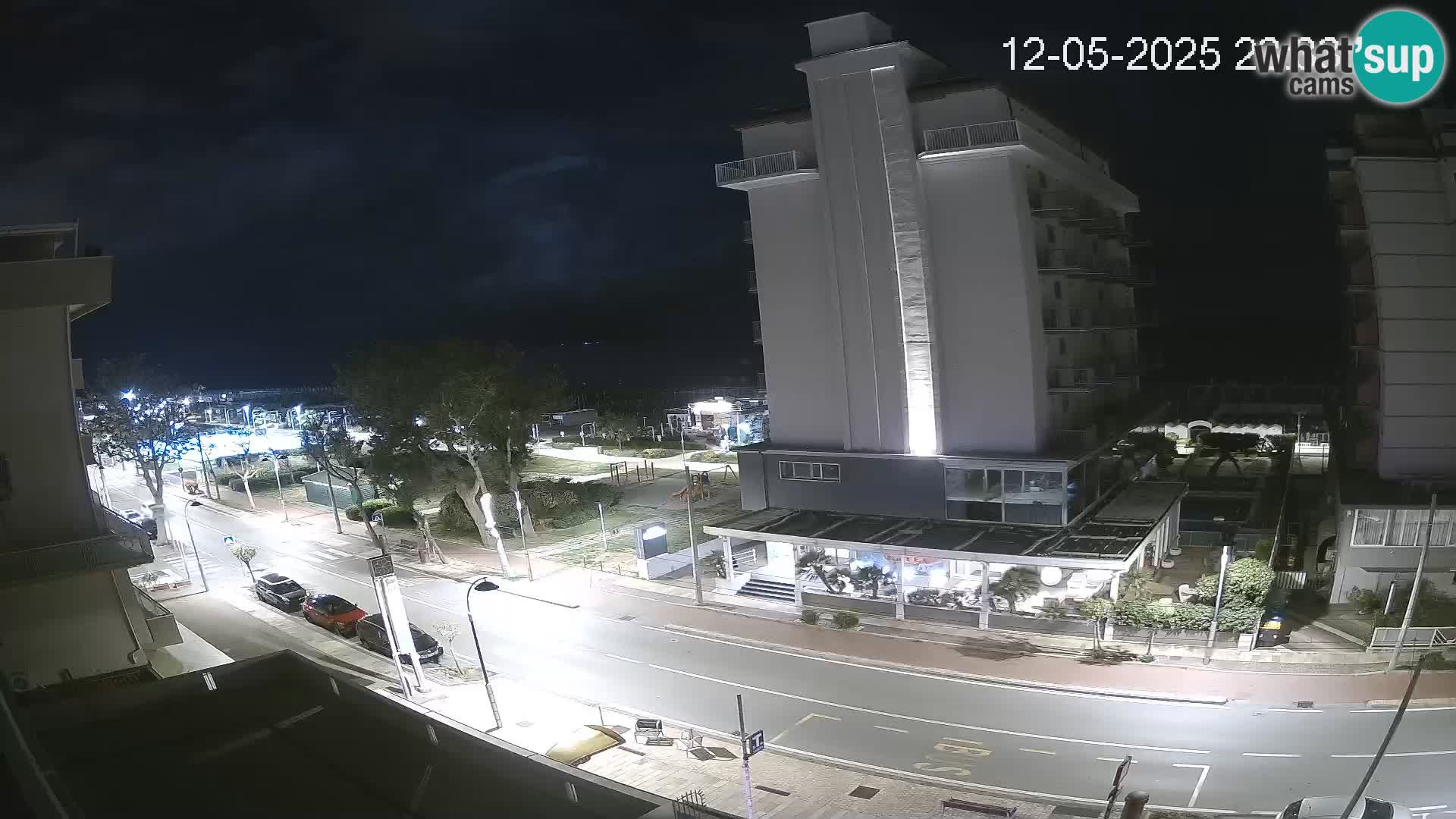 Riccione webcam spiaggia e giardini La Malfa – Bagni Oreste spiaggia 115