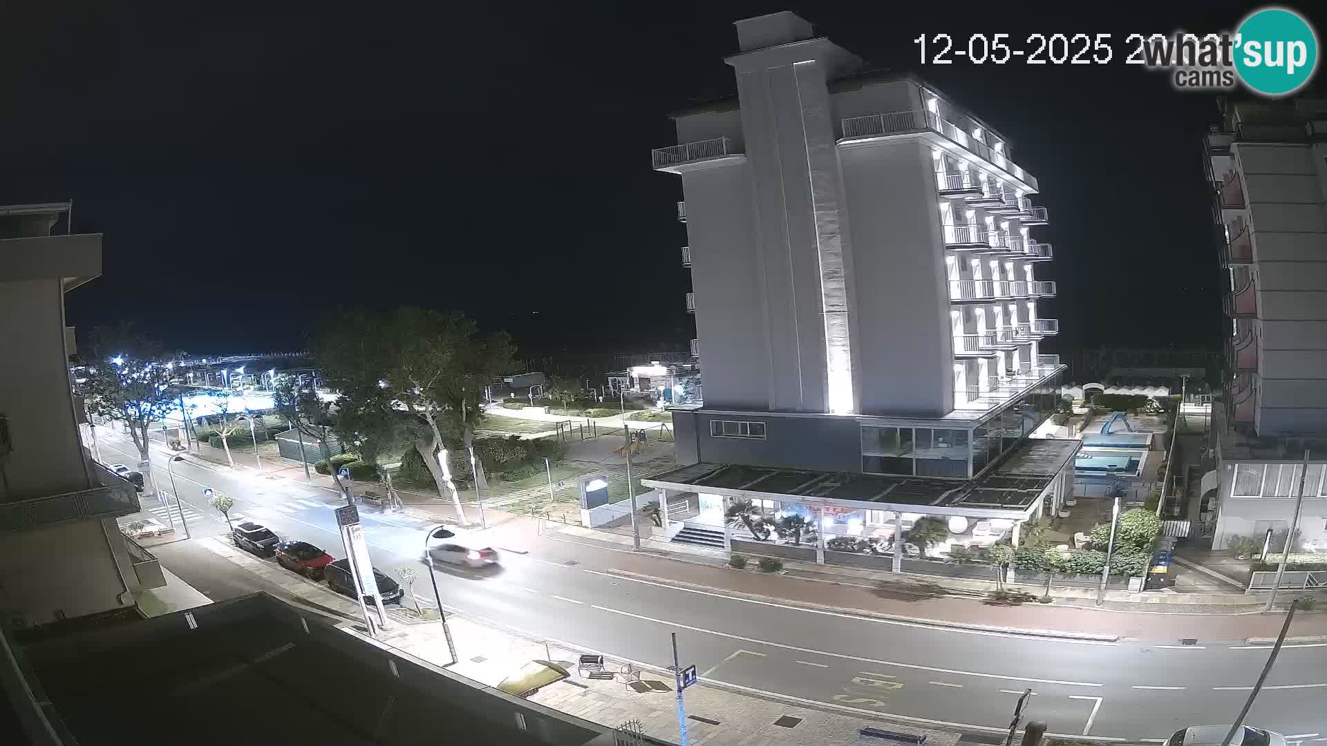 Riccione webcam spiaggia e giardini La Malfa – Bagni Oreste spiaggia 115