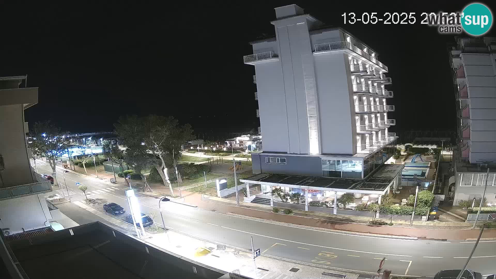 Riccione Webcam Strand und Gärten La Malfa – Bagni Oreste Strand 115