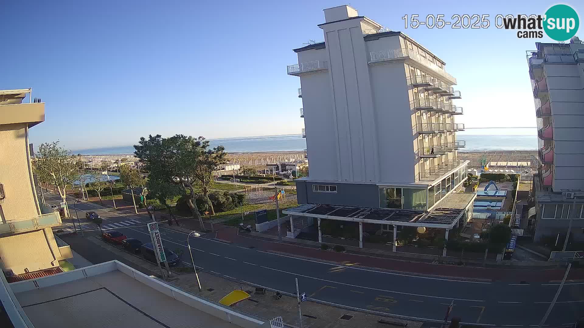 Riccione livecam beach and La Malfa gardens – Bagni Oreste spiaggia 115