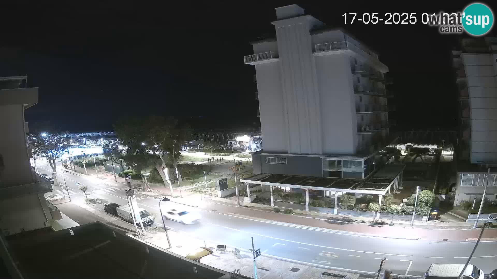 Riccione Webcam Strand und Gärten La Malfa – Bagni Oreste Strand 115