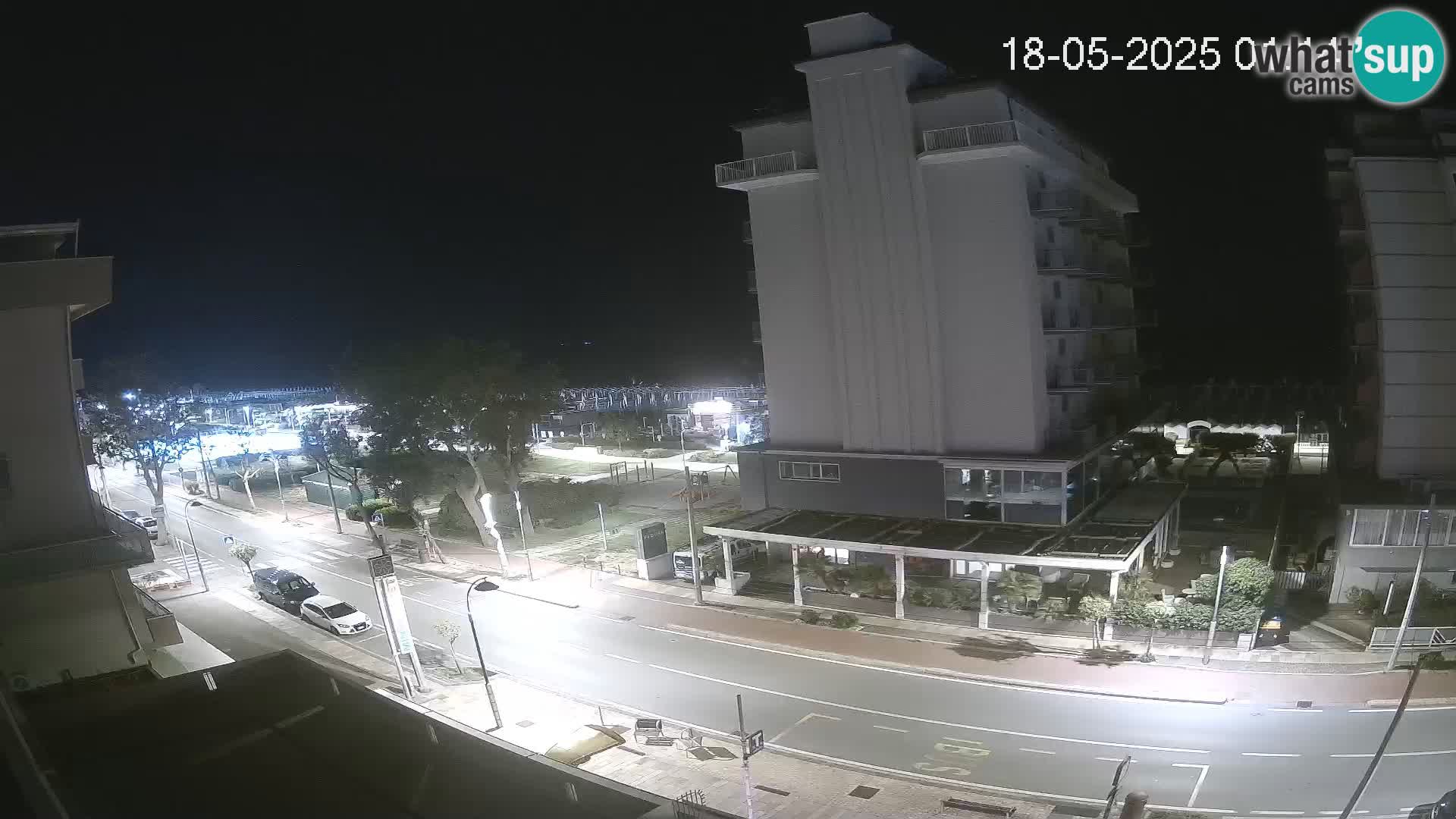 Riccione webcam spiaggia e giardini La Malfa – Bagni Oreste spiaggia 115
