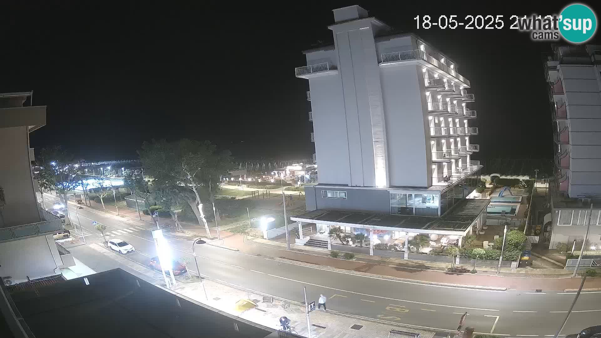 Riccione webcam spiaggia e giardini La Malfa – Bagni Oreste spiaggia 115