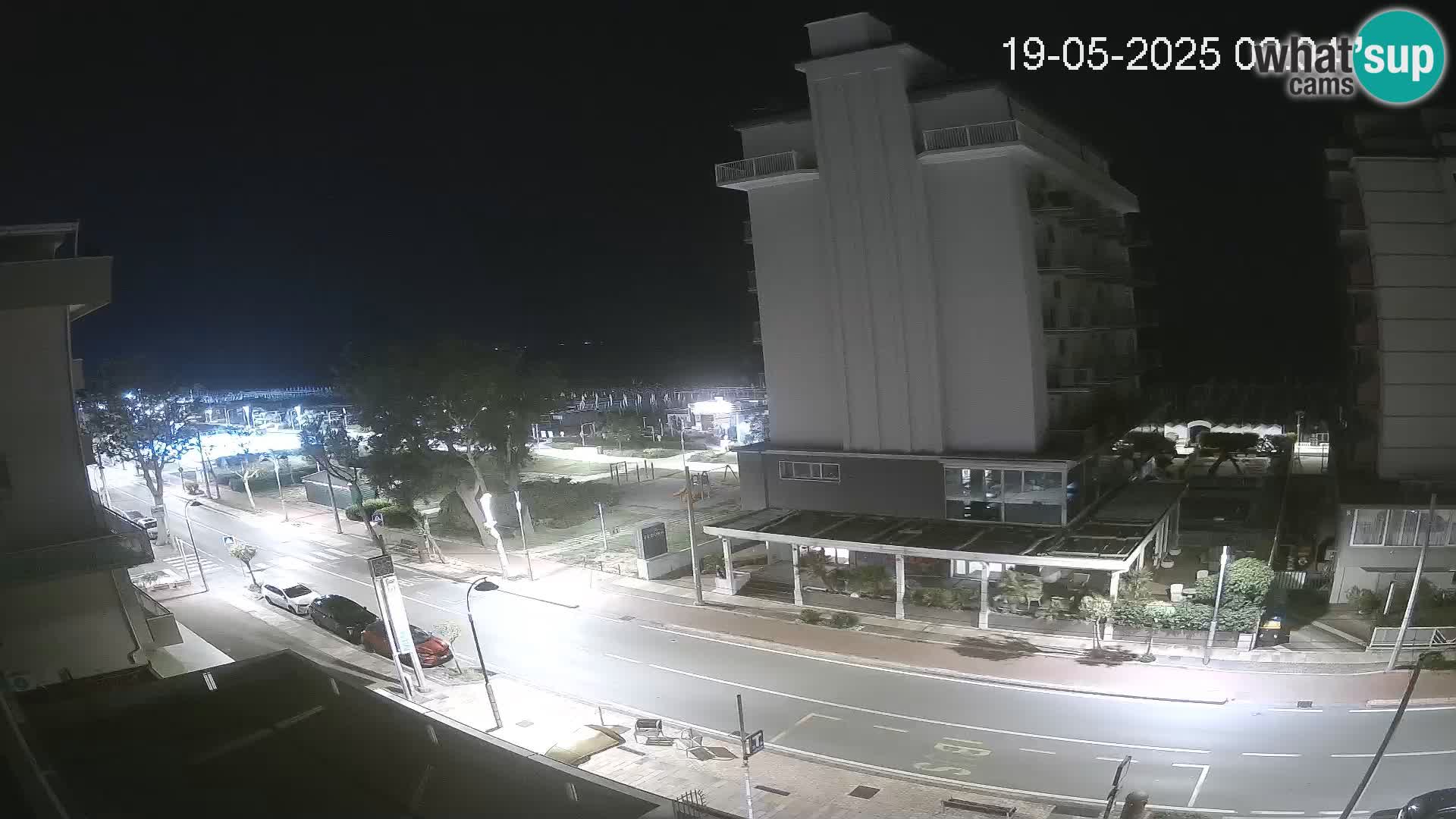 Riccione webcam spiaggia e giardini La Malfa – Bagni Oreste spiaggia 115
