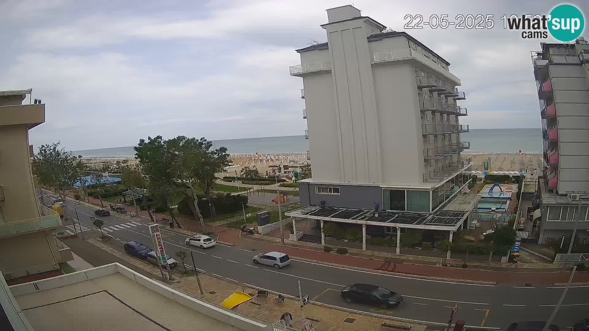 Riccione livecam beach and La Malfa gardens – Bagni Oreste spiaggia 115