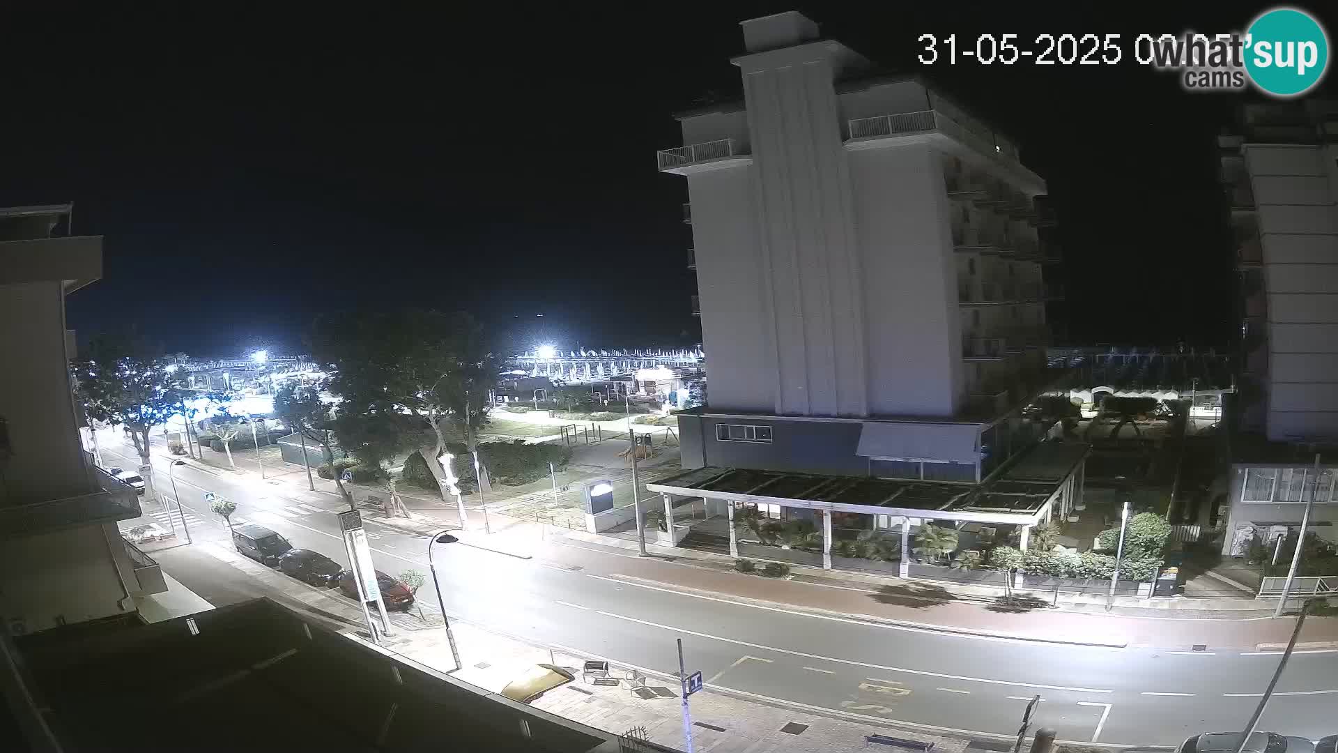 Riccione Webcam Strand und Gärten La Malfa – Bagni Oreste Strand 115