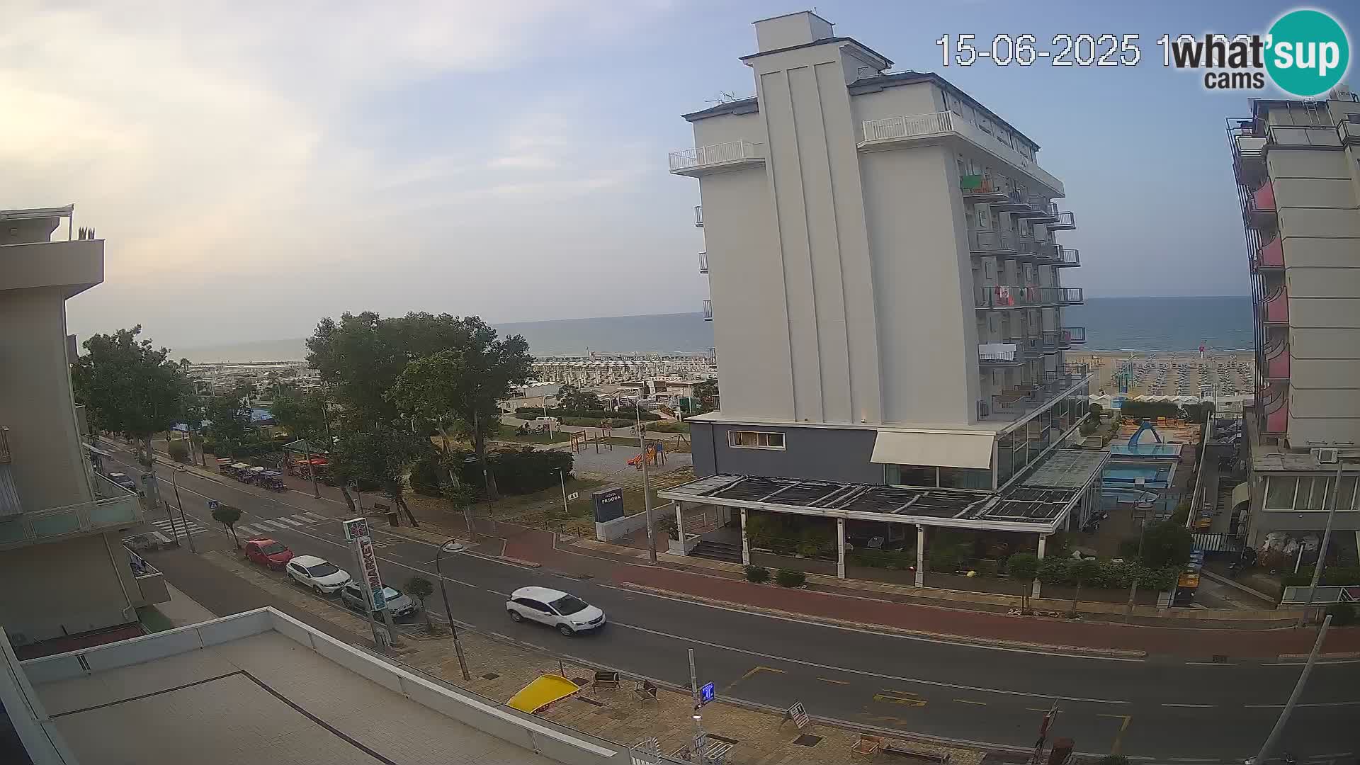 Riccione livecam beach and La Malfa gardens – Bagni Oreste spiaggia 115