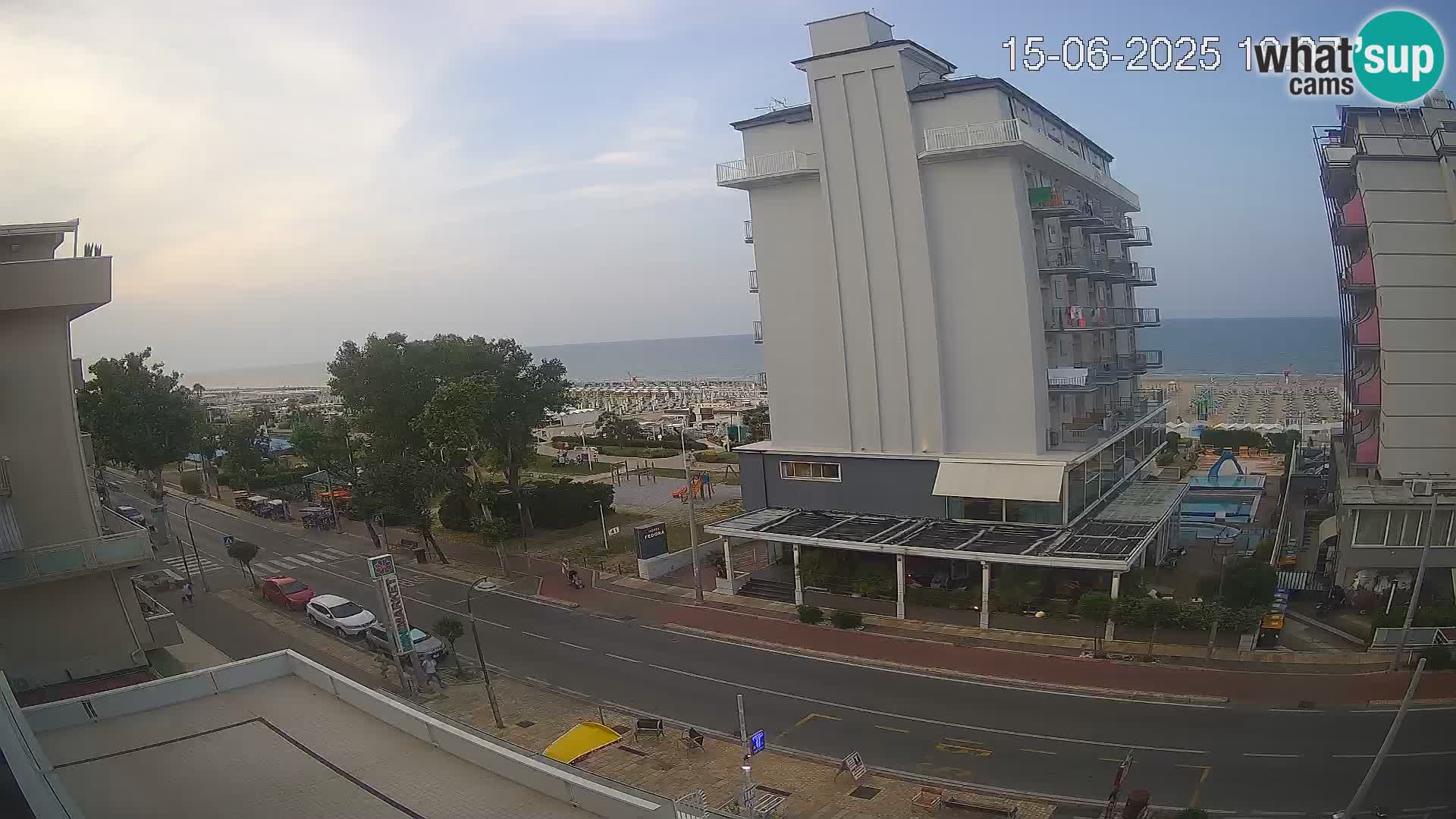Riccione livecam beach and La Malfa gardens – Bagni Oreste spiaggia 115
