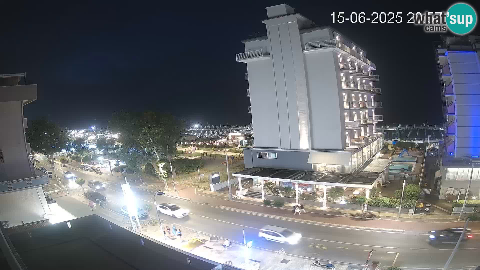 Riccione livecam beach and La Malfa gardens – Bagni Oreste spiaggia 115