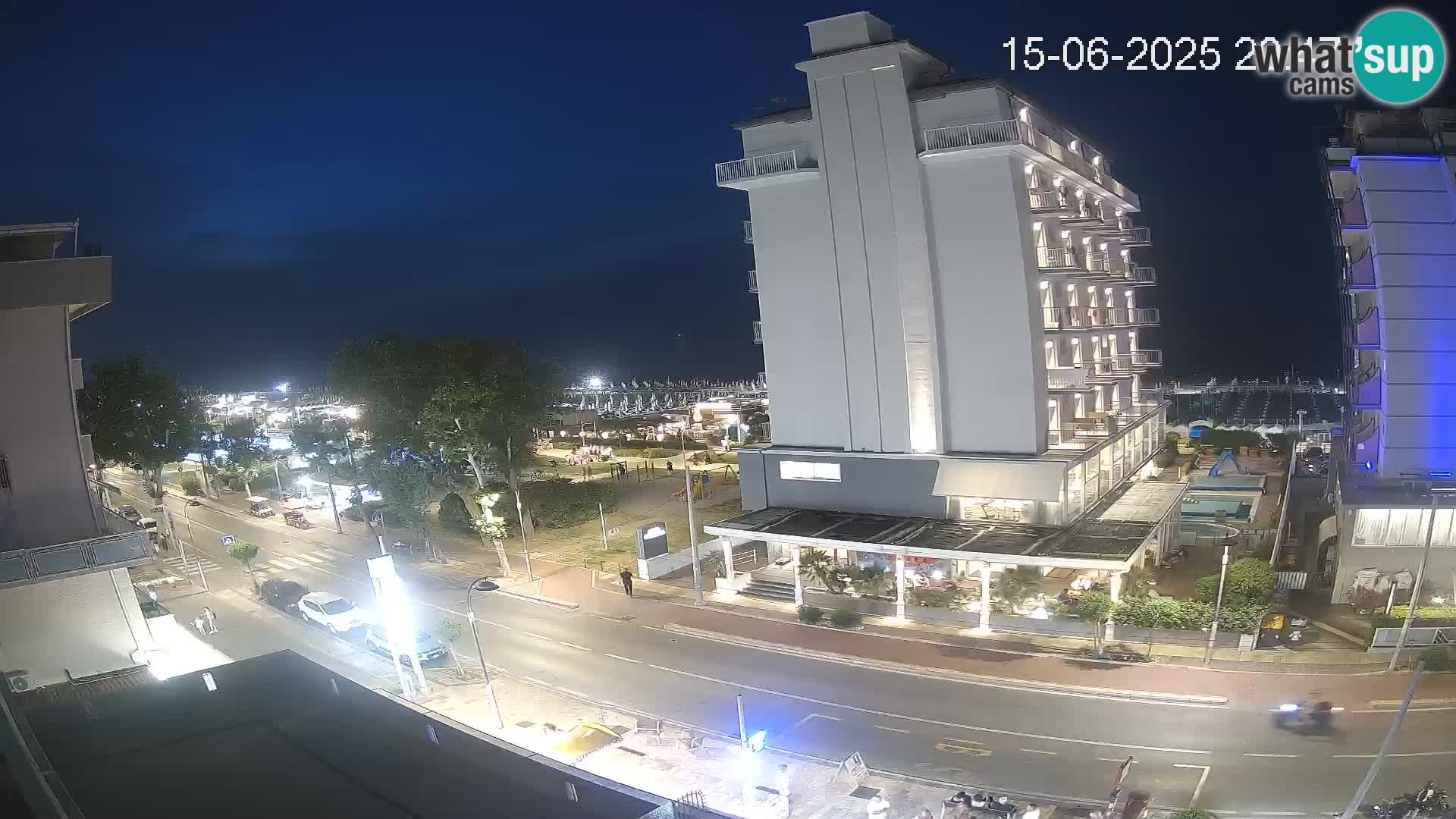 Riccione livecam beach and La Malfa gardens – Bagni Oreste spiaggia 115