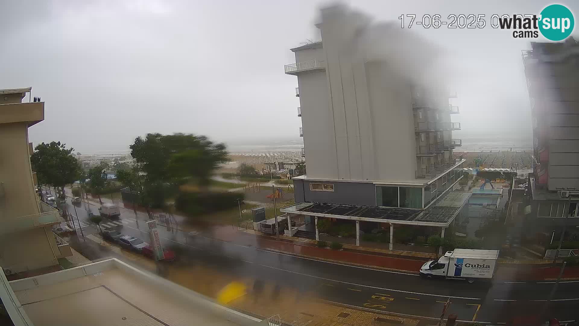 Riccione Webcam Strand und Gärten La Malfa – Bagni Oreste Strand 115