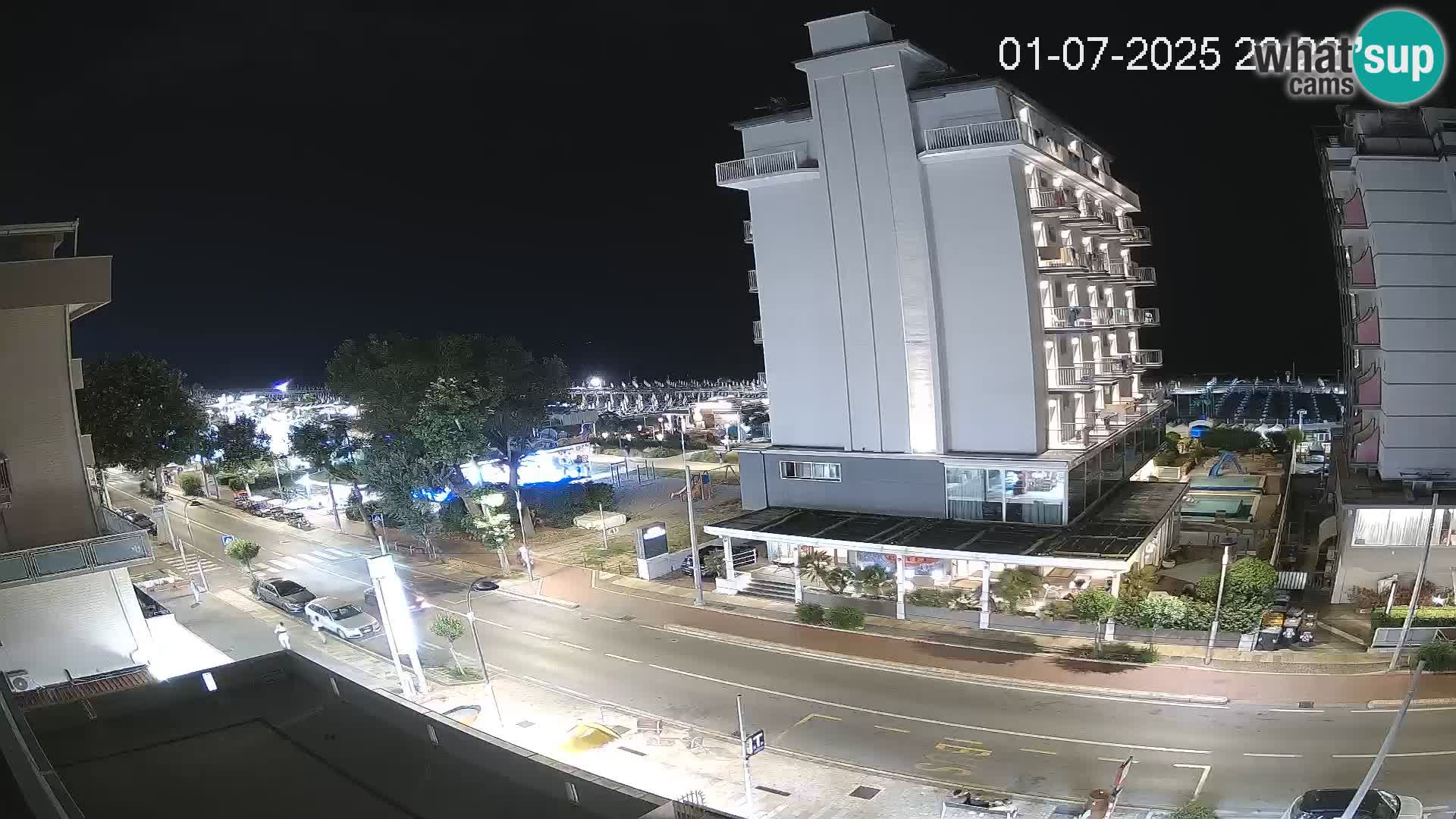 Riccione livecam beach and La Malfa gardens – Bagni Oreste spiaggia 115