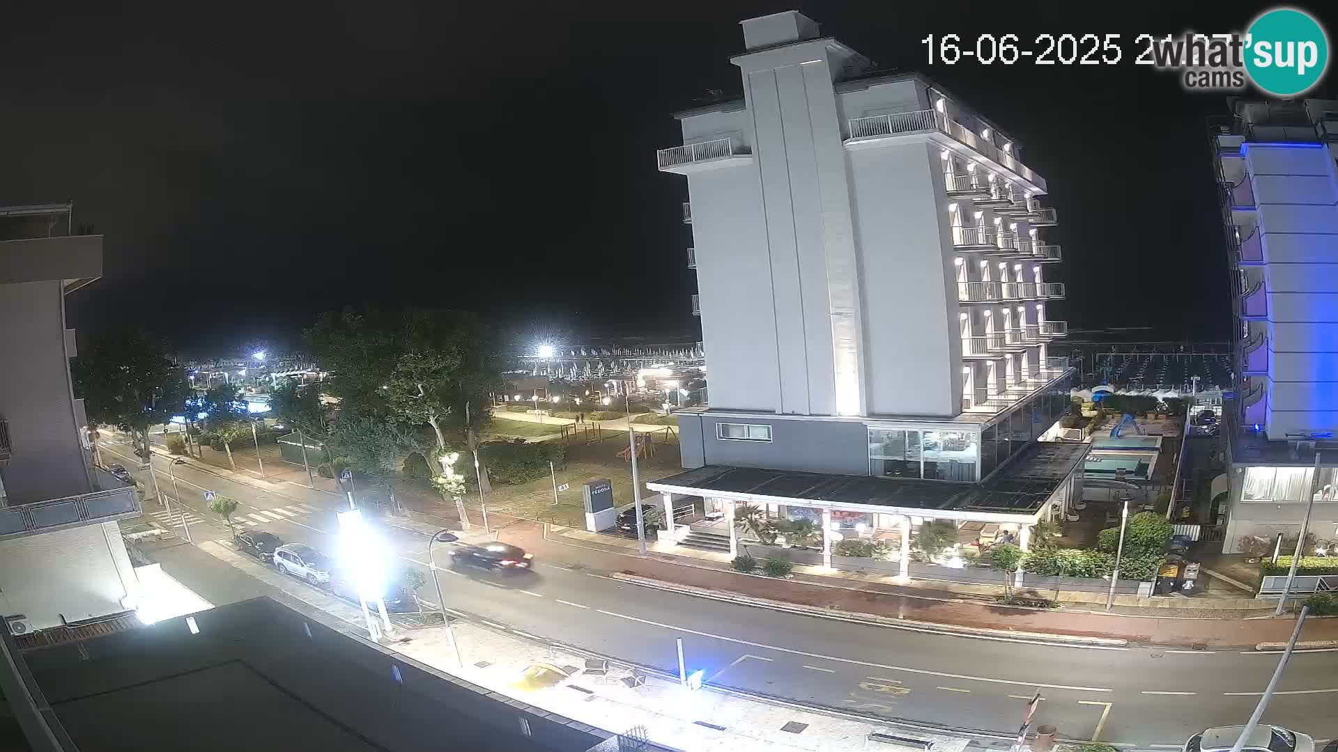Riccione webcam spiaggia e giardini La Malfa – Bagni Oreste spiaggia 115