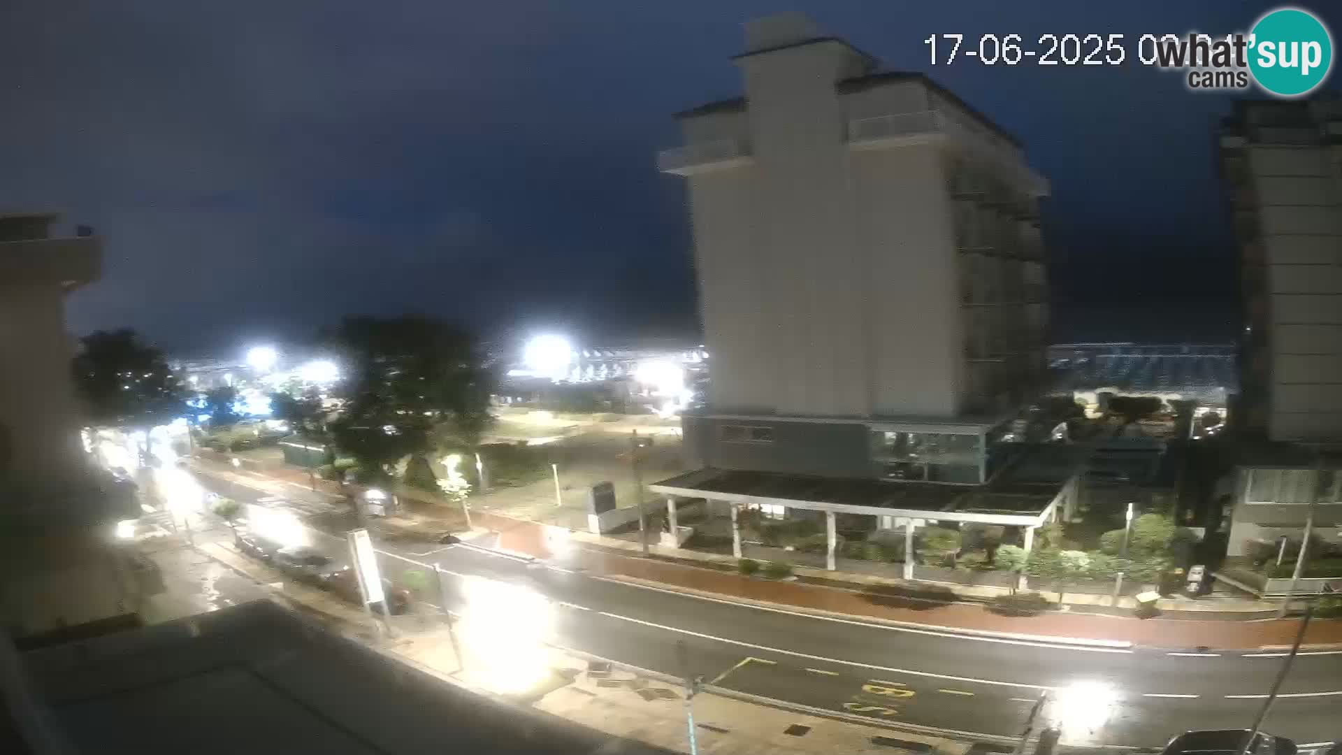 Riccione webcam playa y jardines La Malfa – Playa Bagni Oreste 115