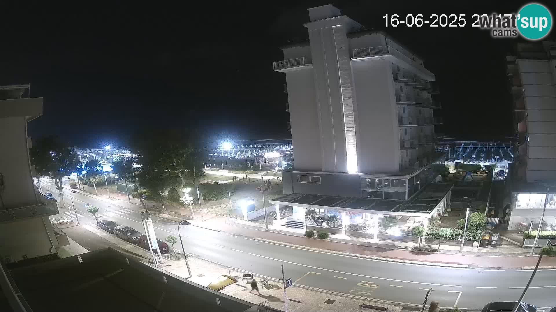 Riccione Webcam Strand und Gärten La Malfa – Bagni Oreste Strand 115