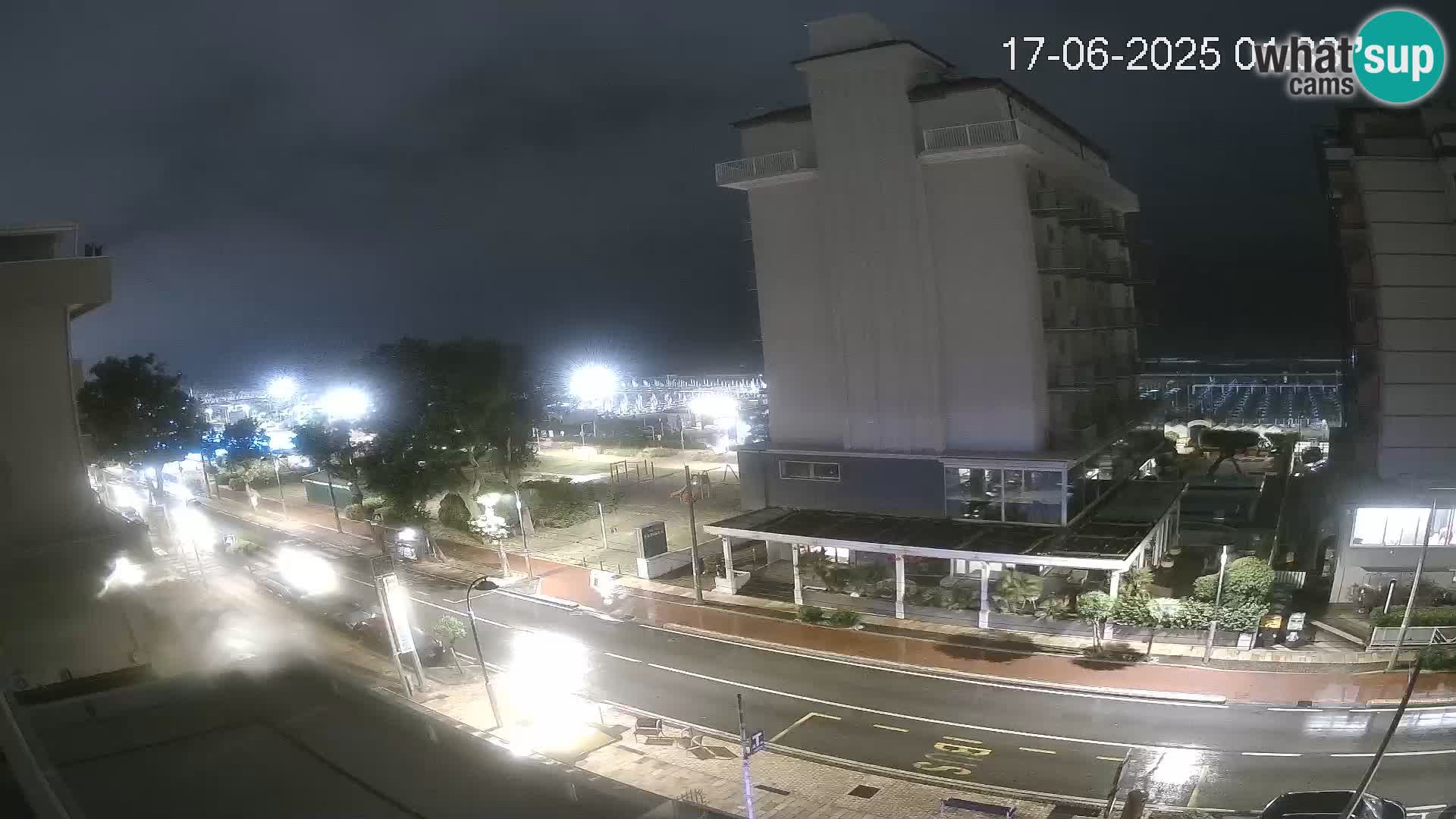 Riccione Webcam Strand und Gärten La Malfa – Bagni Oreste Strand 115