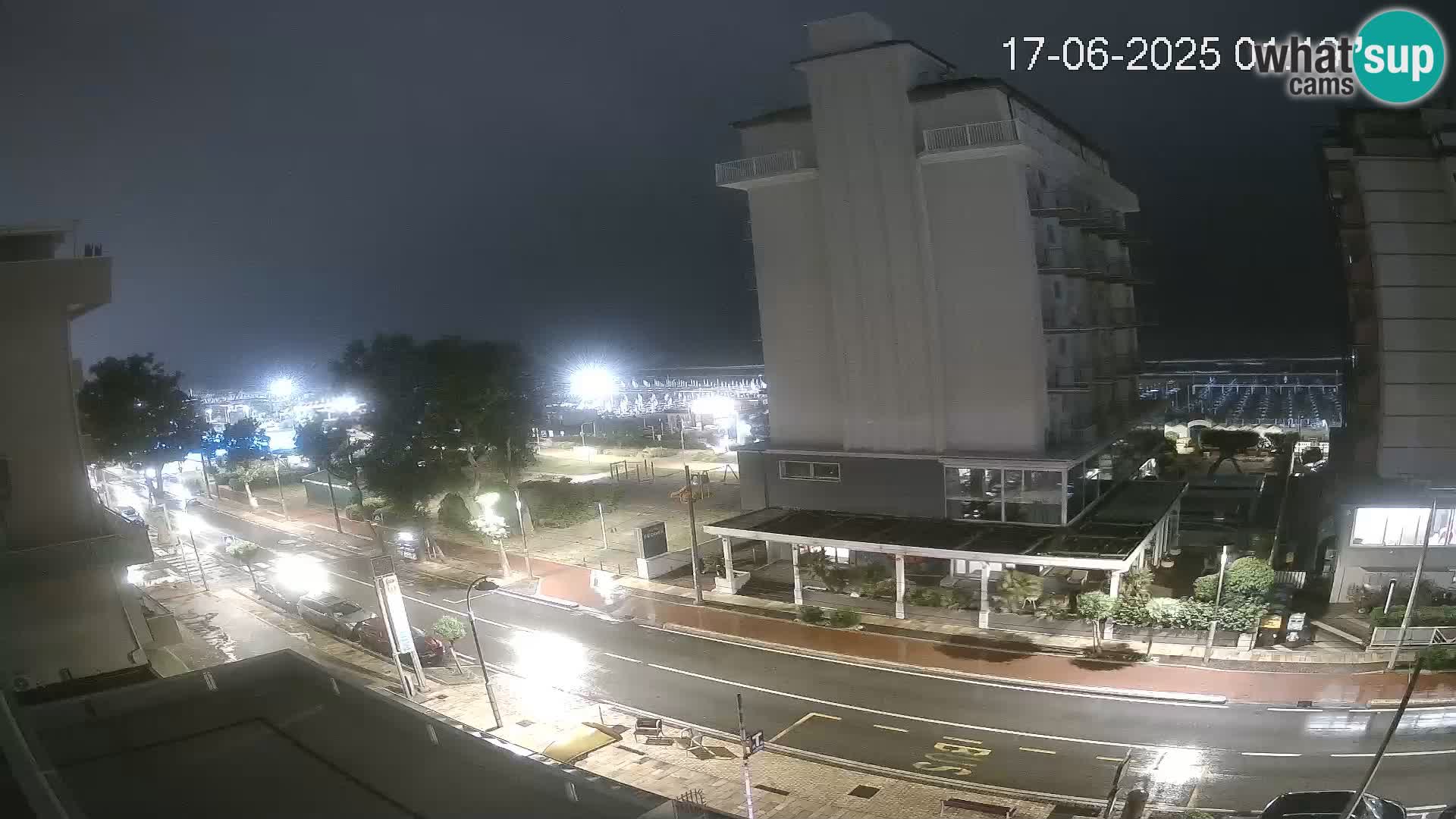 Riccione Webcam Strand und Gärten La Malfa – Bagni Oreste Strand 115