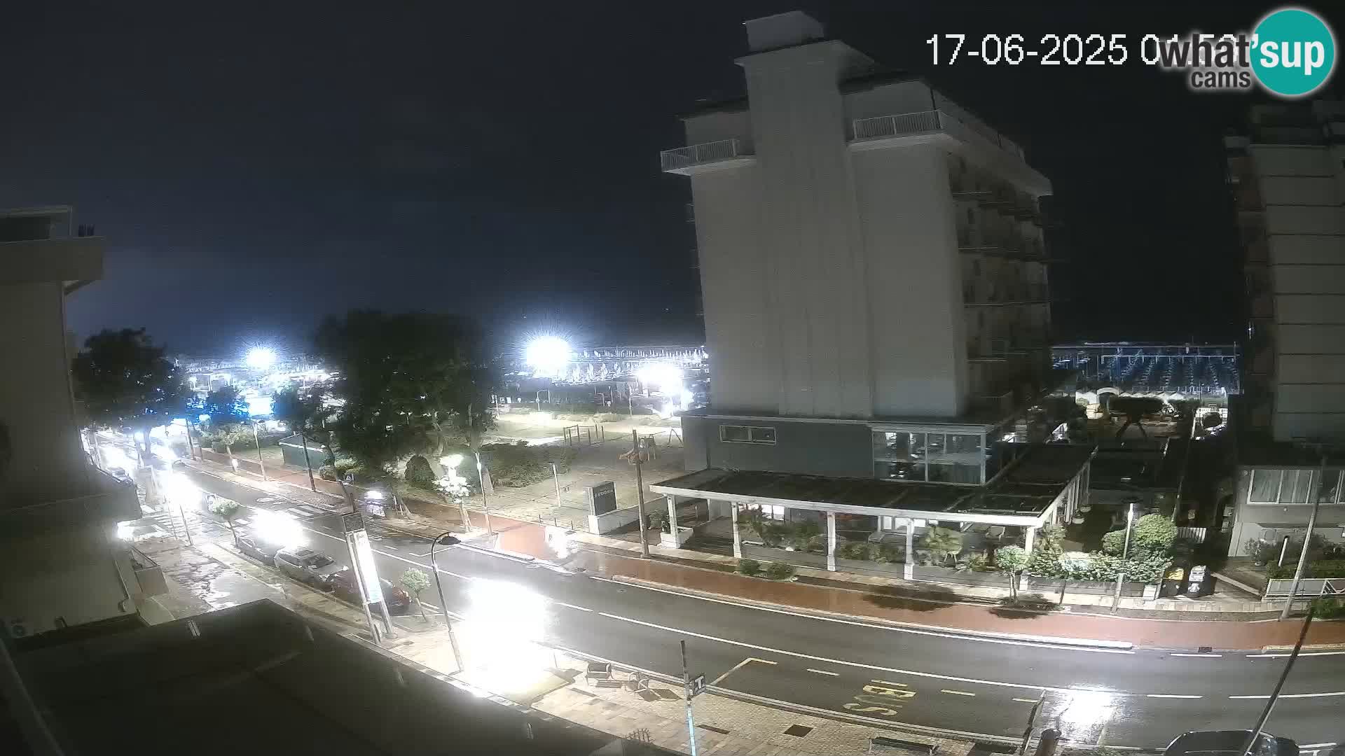 Riccione Webcam Strand und Gärten La Malfa – Bagni Oreste Strand 115