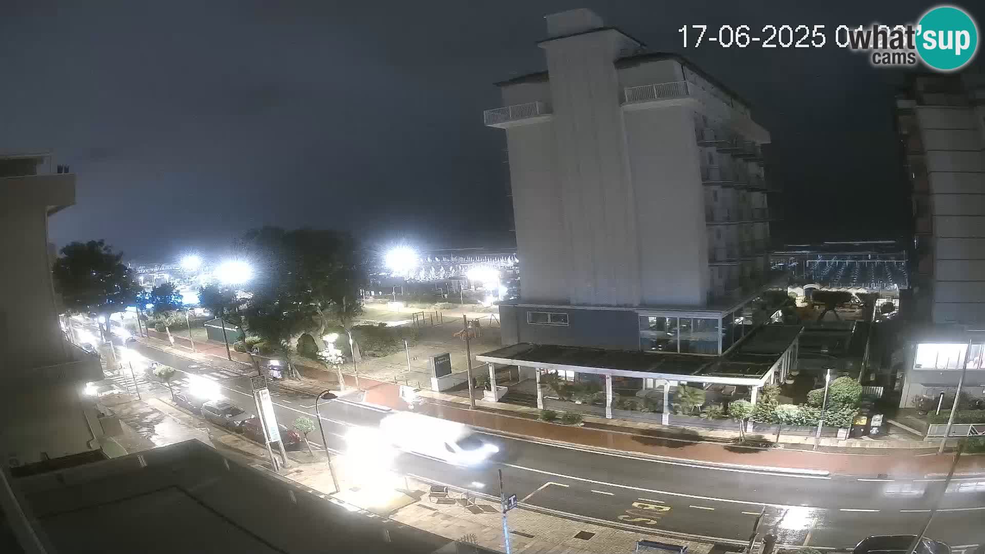 Riccione Webcam Strand und Gärten La Malfa – Bagni Oreste Strand 115