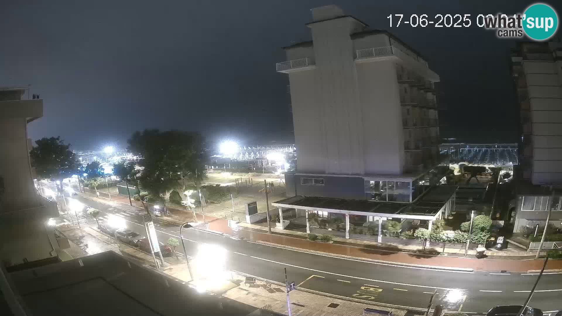 Riccione webcam spiaggia e giardini La Malfa – Bagni Oreste spiaggia 115