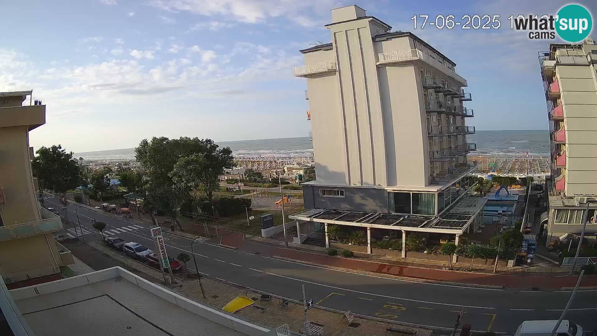 Riccione livecam beach and La Malfa gardens – Bagni Oreste spiaggia 115