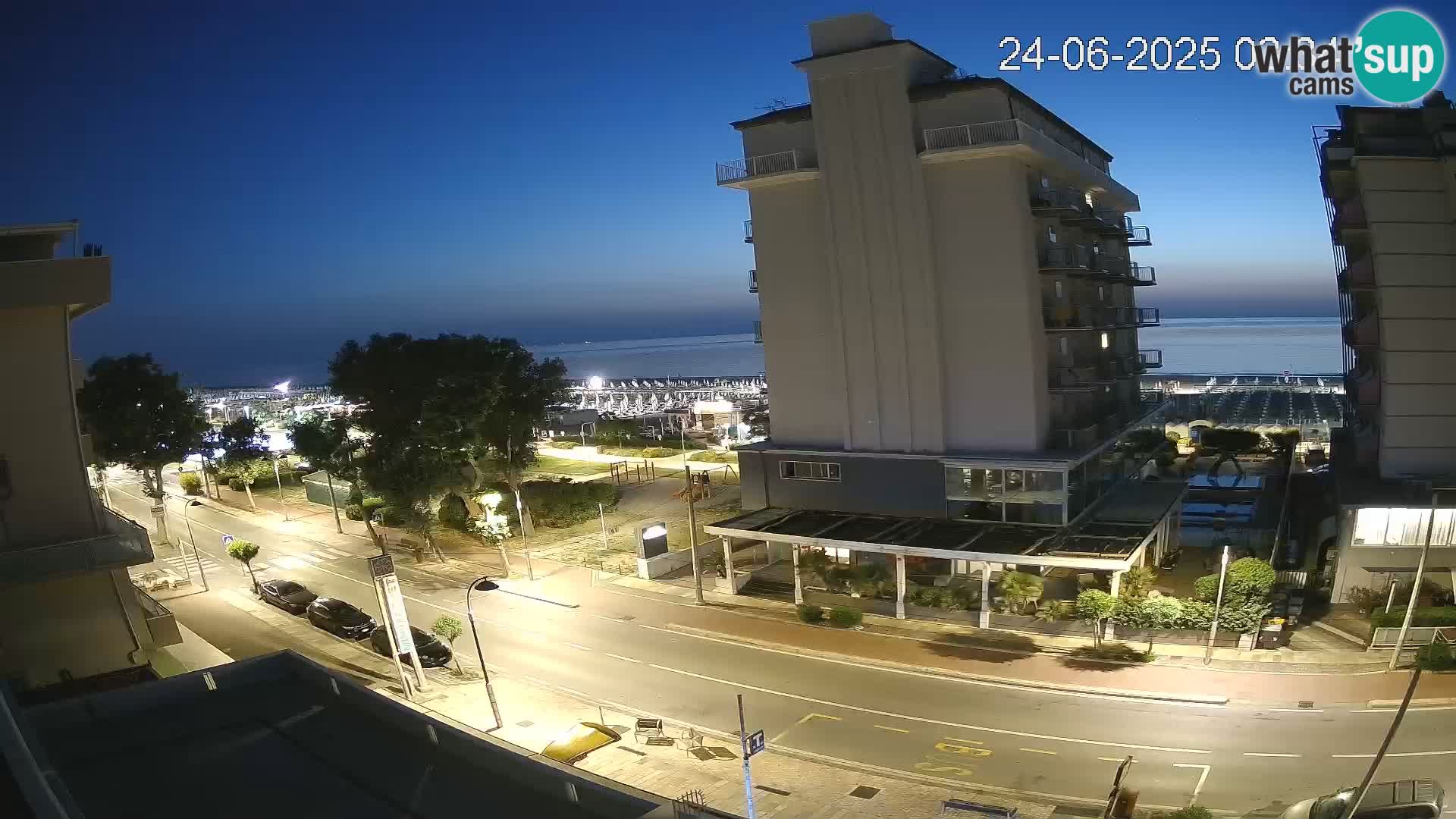 Riccione livecam beach and La Malfa gardens – Bagni Oreste spiaggia 115