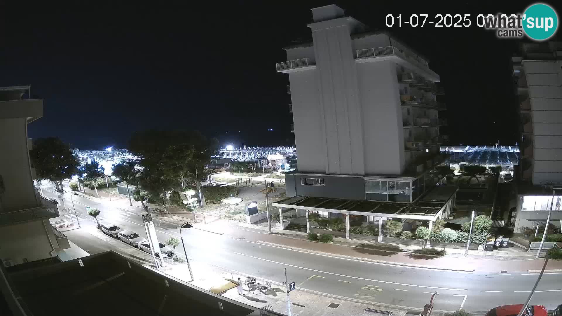 Riccione livecam beach and La Malfa gardens – Bagni Oreste spiaggia 115