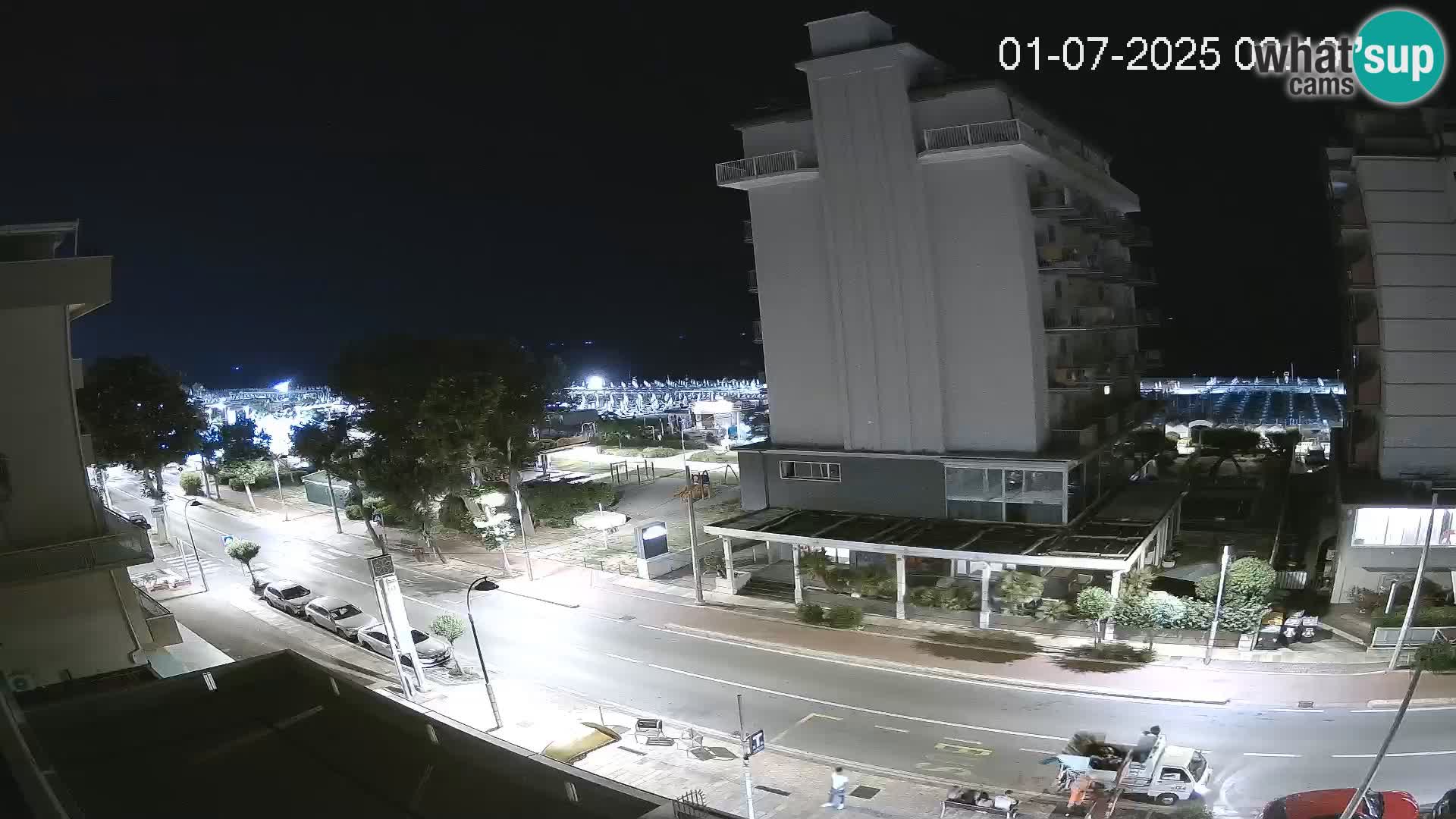 Riccione livecam beach and La Malfa gardens – Bagni Oreste spiaggia 115