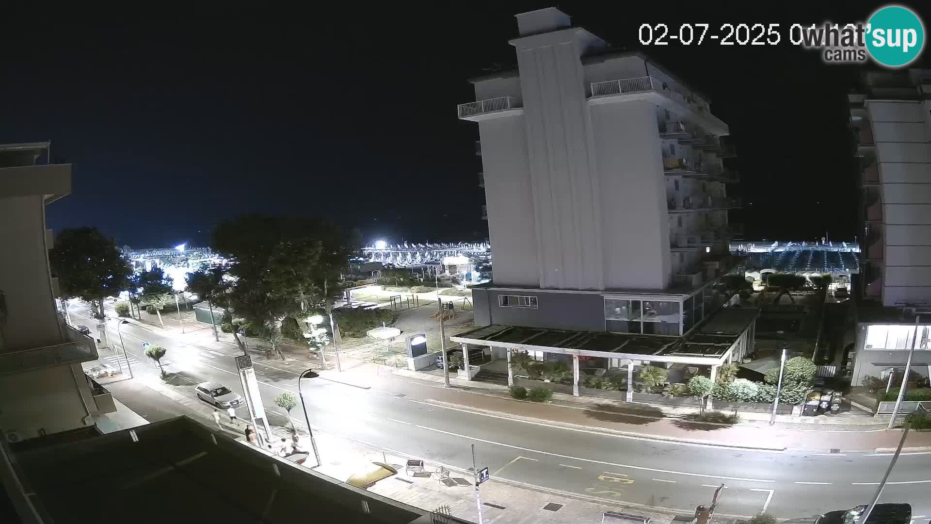 Riccione livecam beach and La Malfa gardens – Bagni Oreste spiaggia 115