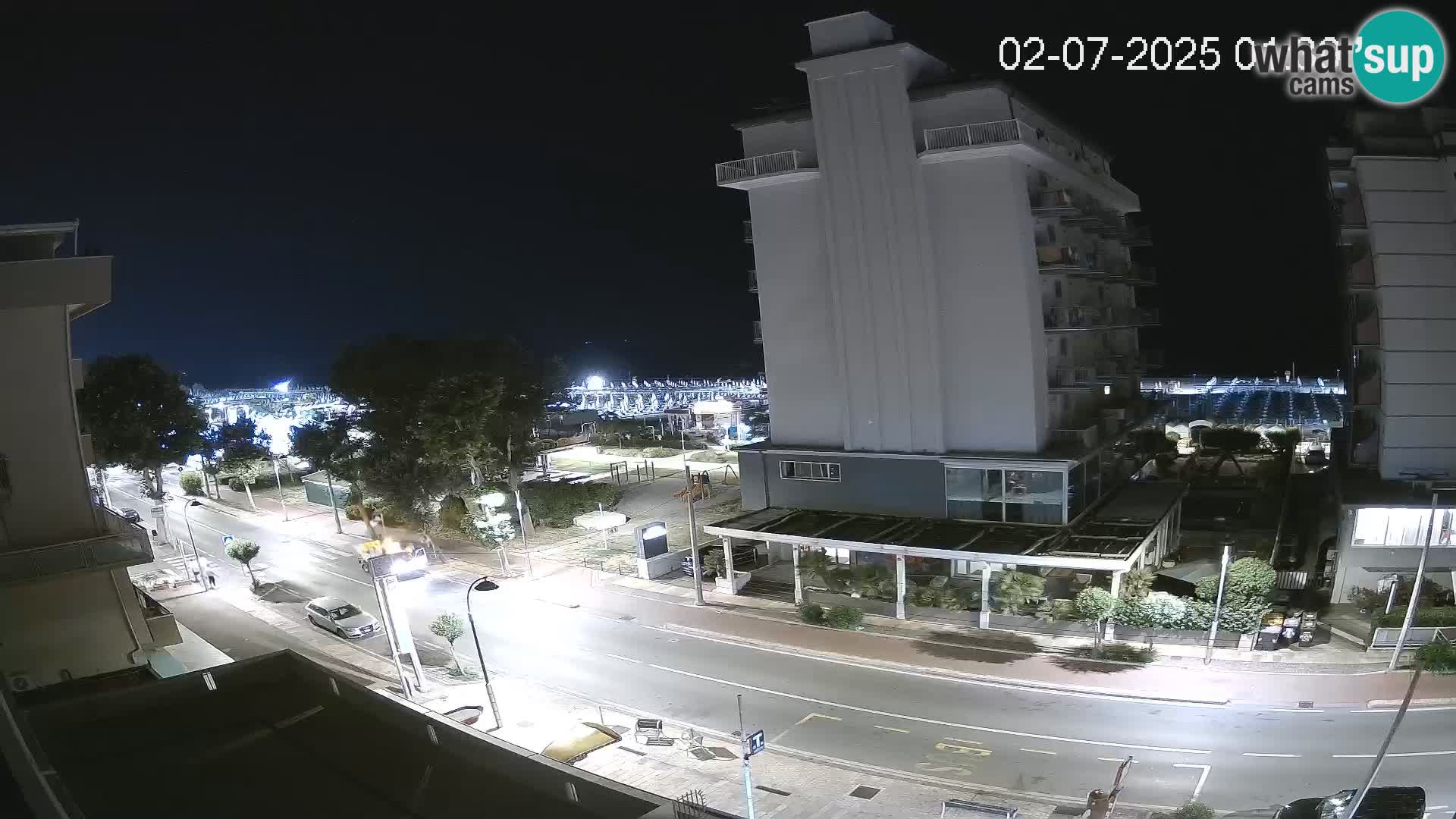 Riccione livecam beach and La Malfa gardens – Bagni Oreste spiaggia 115