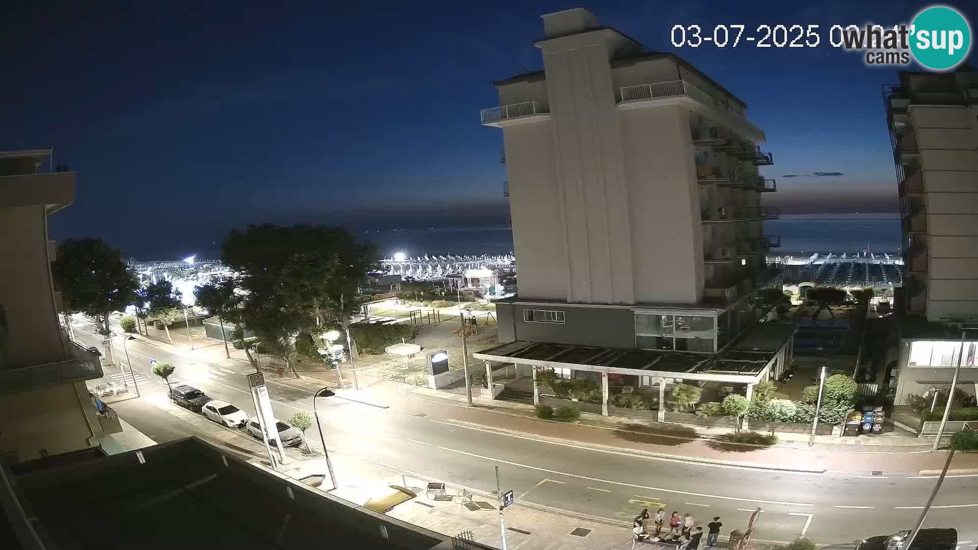 Riccione livecam beach and La Malfa gardens – Bagni Oreste spiaggia 115