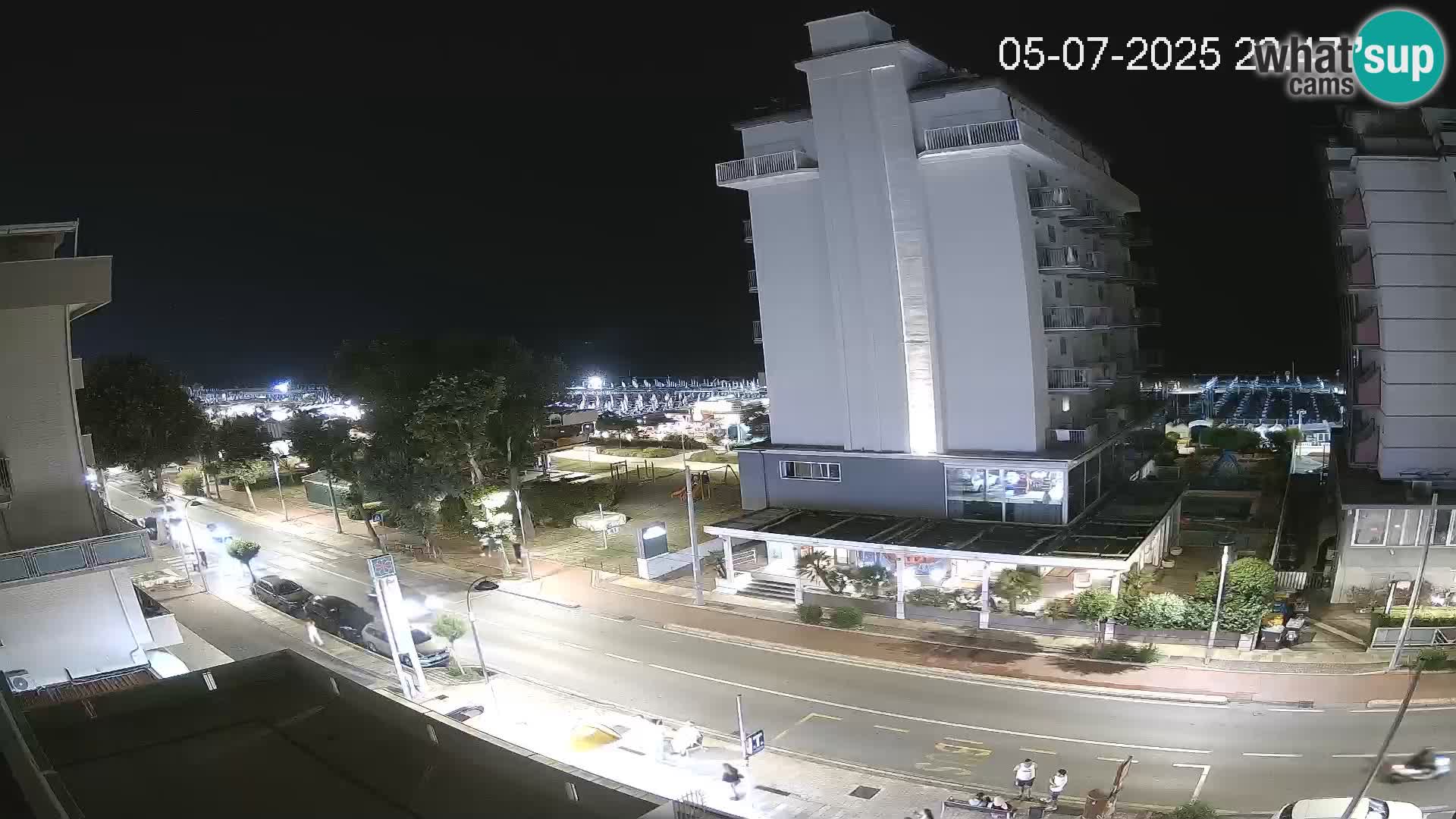 Riccione livecam beach and La Malfa gardens – Bagni Oreste spiaggia 115