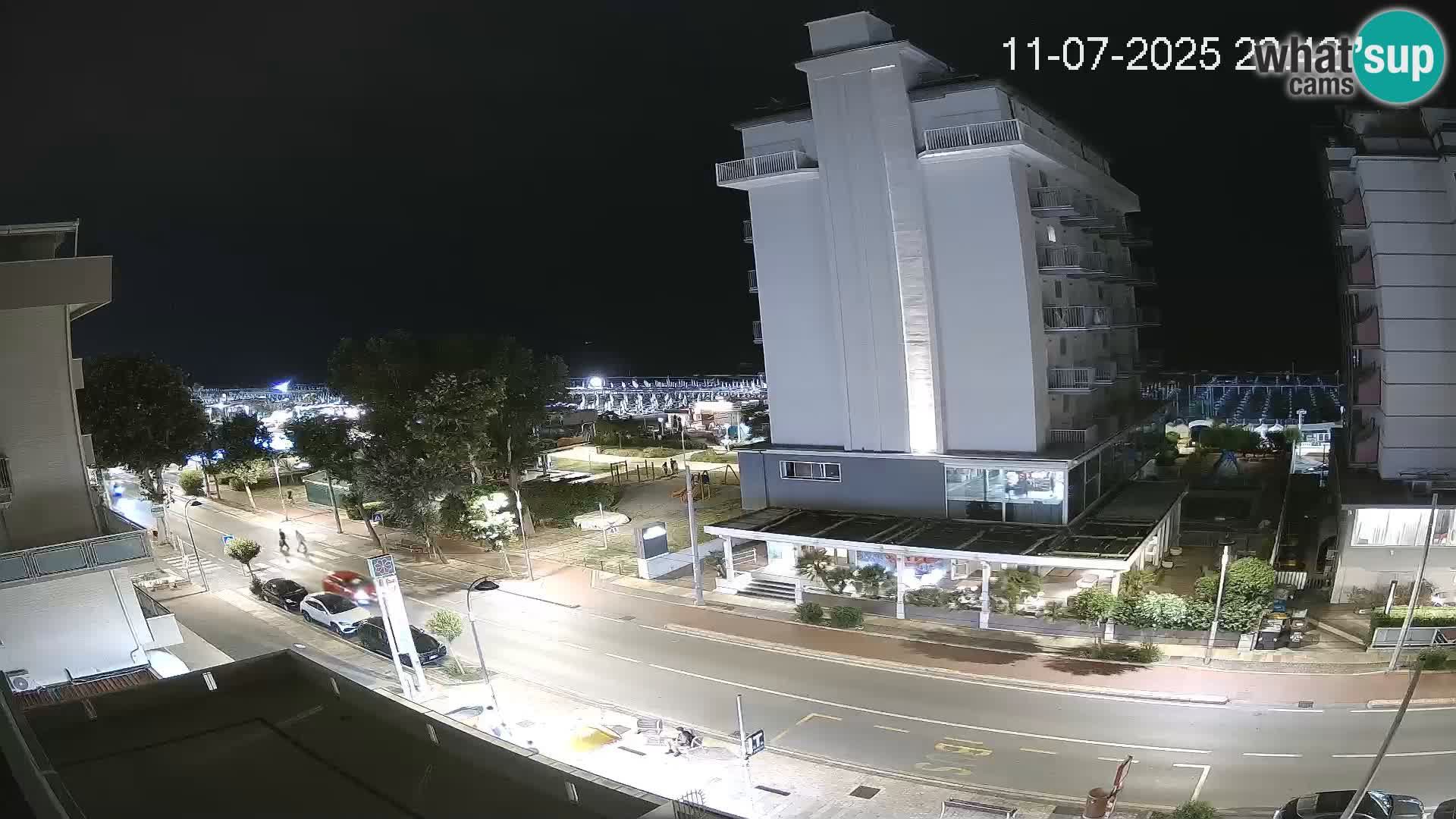 Riccione livecam beach and La Malfa gardens – Bagni Oreste spiaggia 115