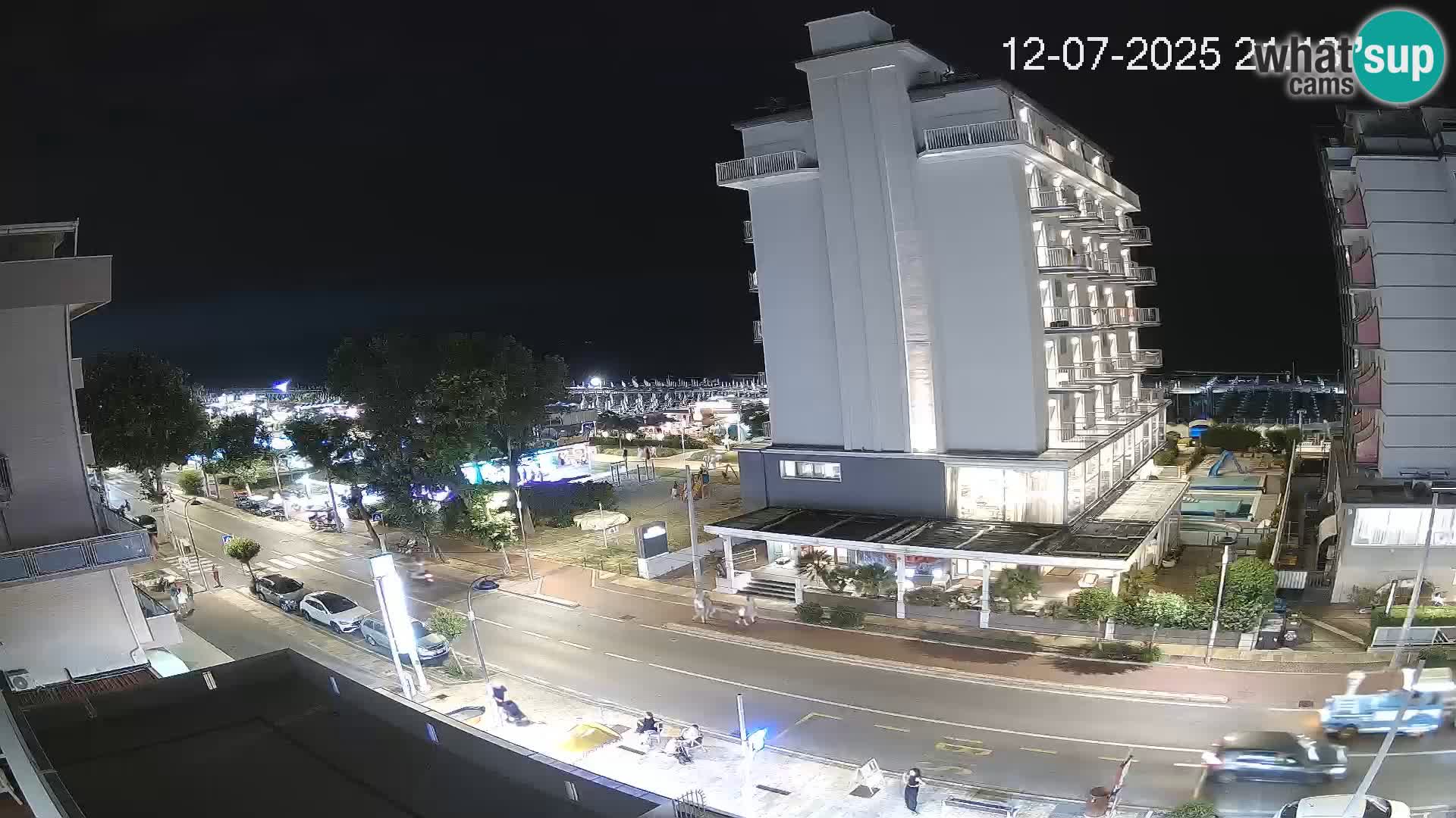 Riccione livecam beach and La Malfa gardens – Bagni Oreste spiaggia 115